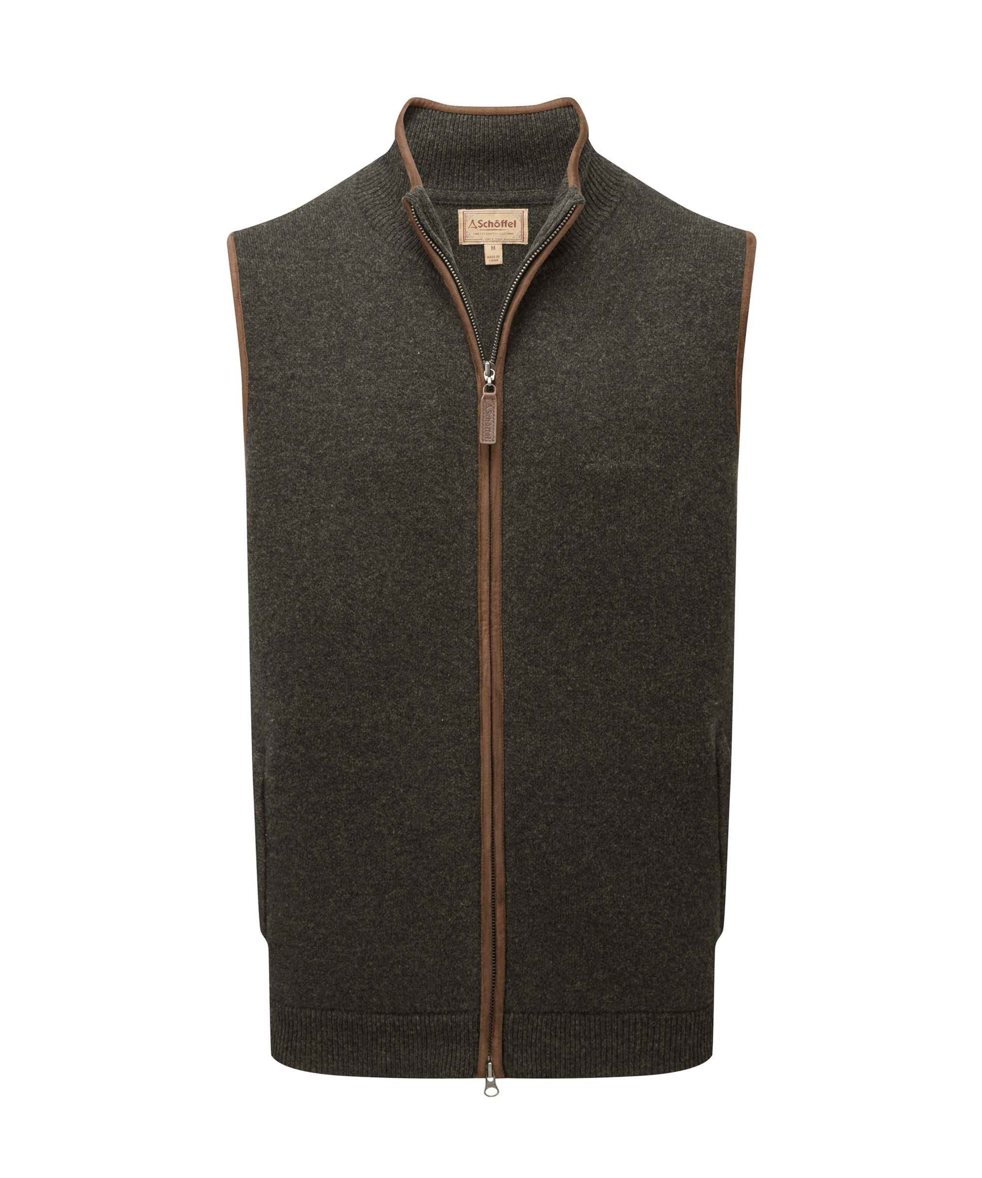 Schöffel Orkney Merino Gilet for Men in Green