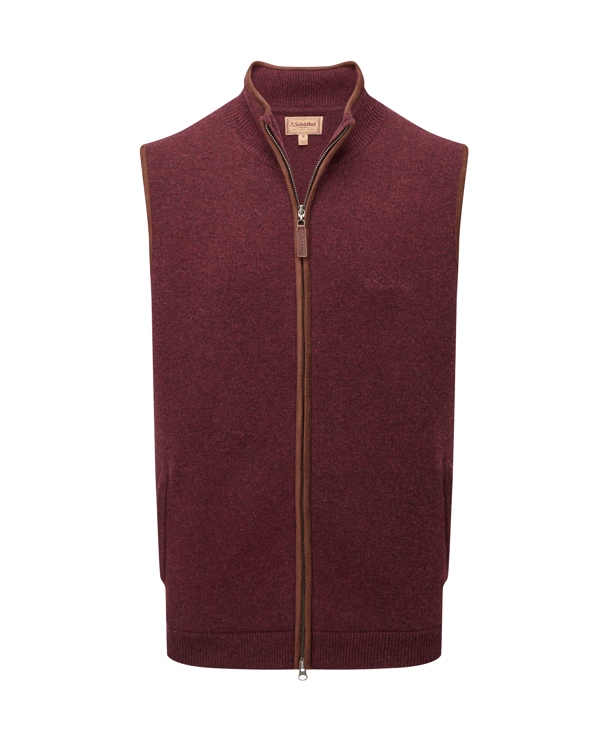 Schöffel Orkney Merino Gilet for Men in Red