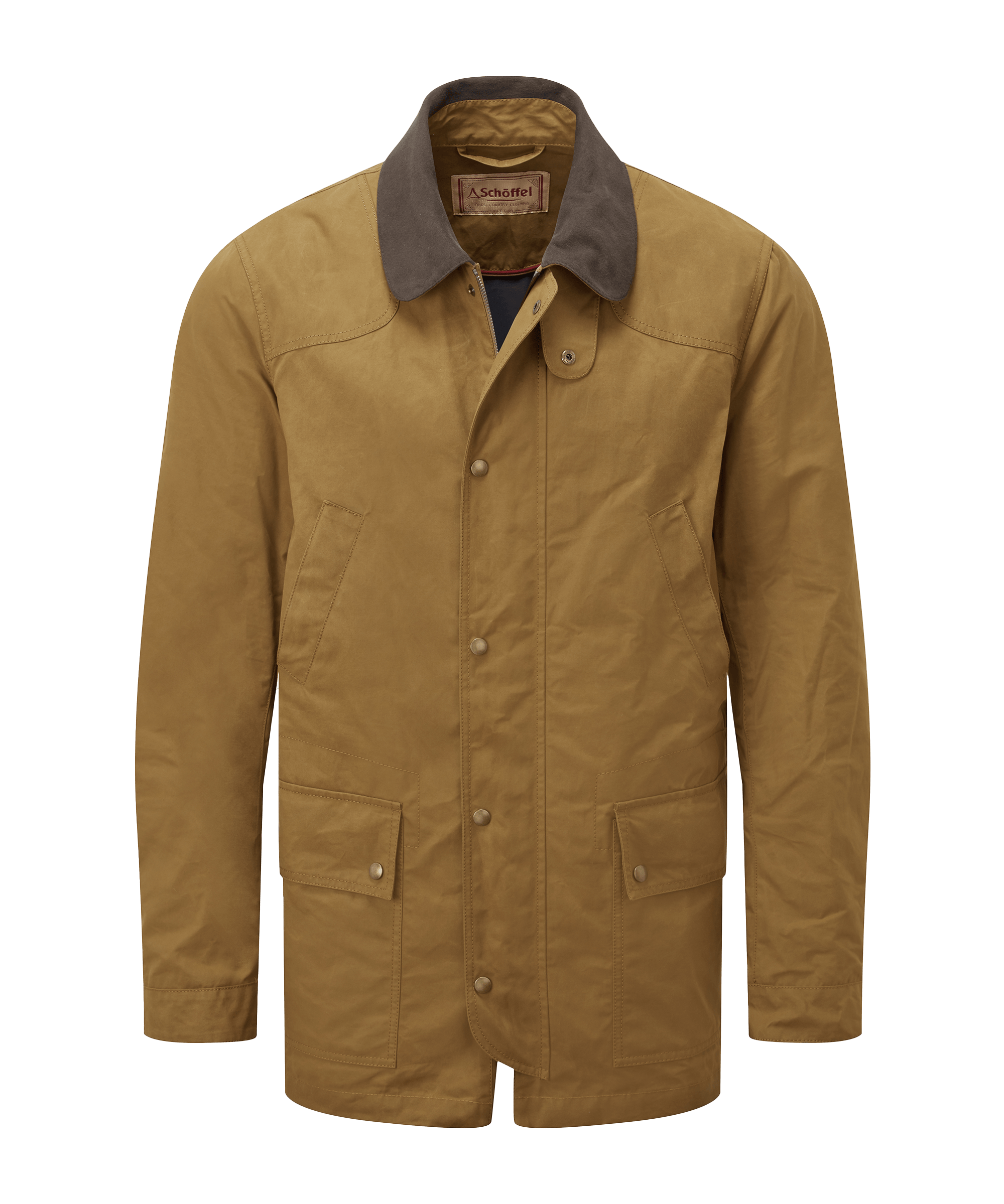 Schöffel Preston Wax Jacket for Men in Green