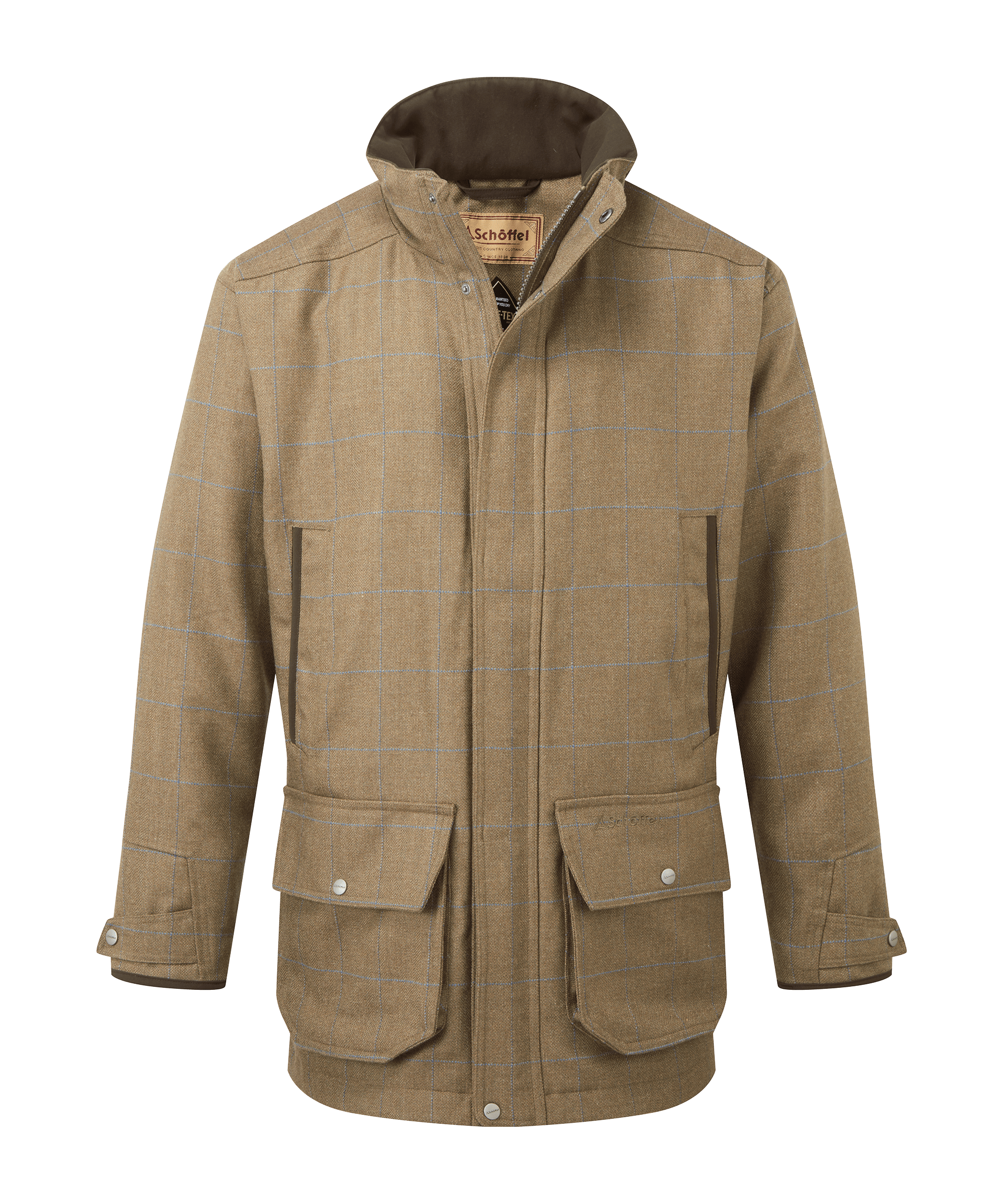 Schöffel Ptarmigan Tweed Classic Coat for Men in Brown