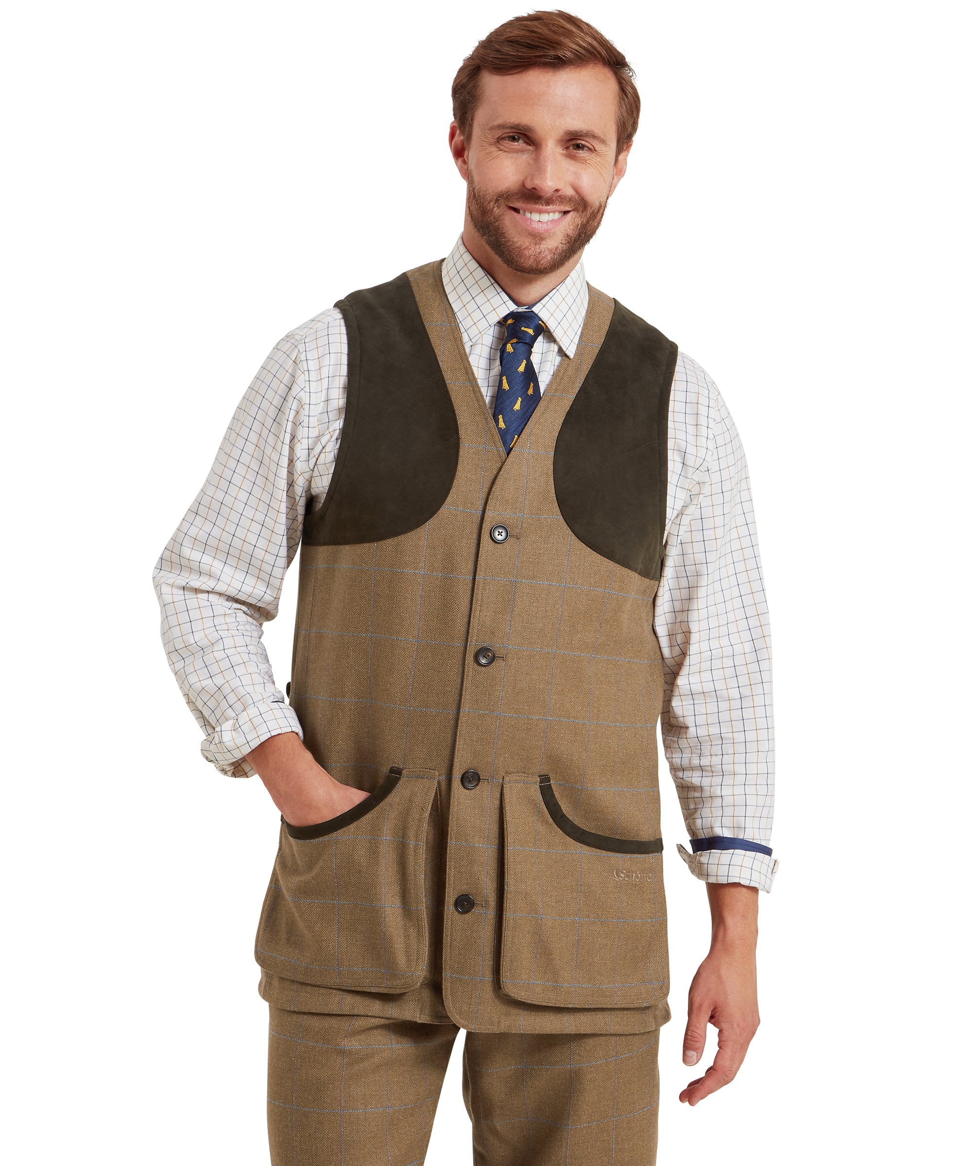 Ptarmigan Tweed Waistcoat II - Corry Tweed