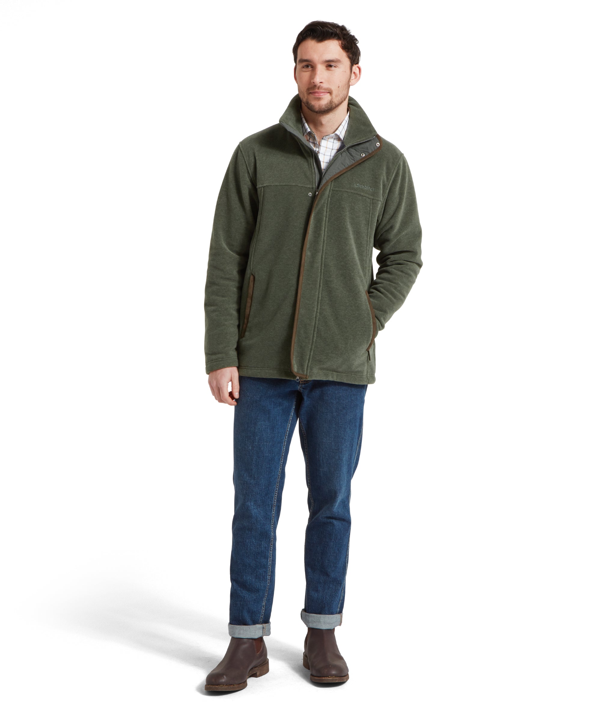 Rutland Fleece Jacket - Cedar Green