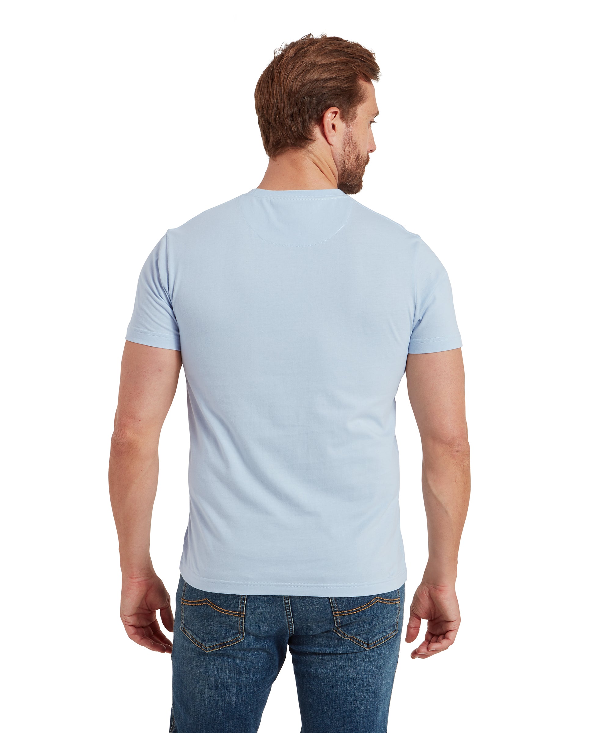 Schoffel Heritage T Shirt - Pale Blue