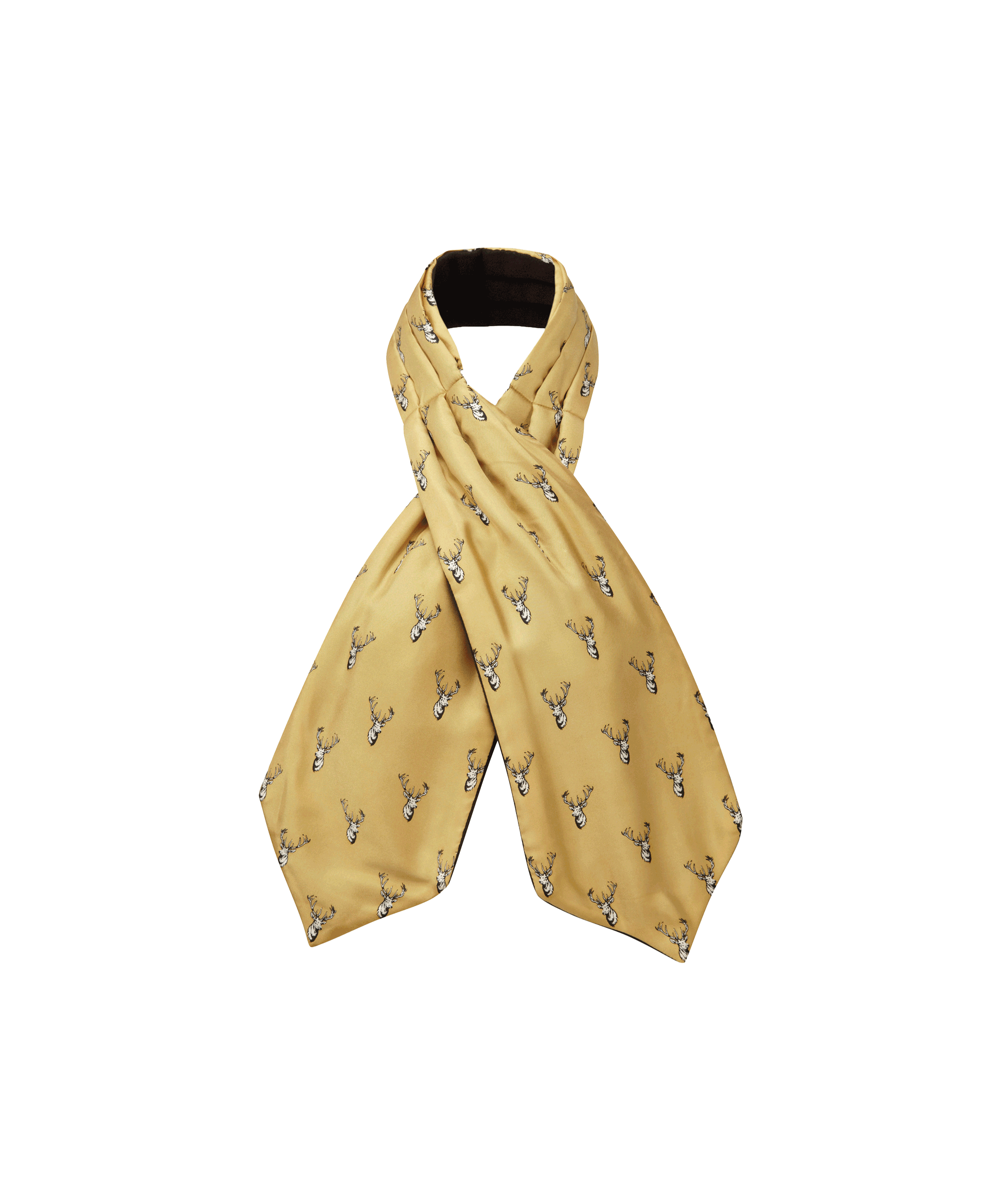 Schöffel Silk Shooting Cravat for Men in Yellow