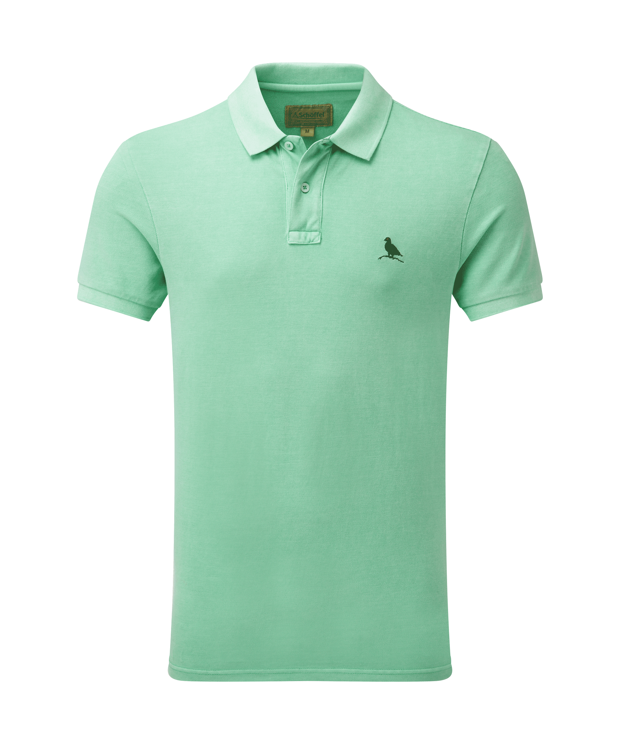 Schöffel St Ives Garment Dyed Polo Shirt for Men in Green