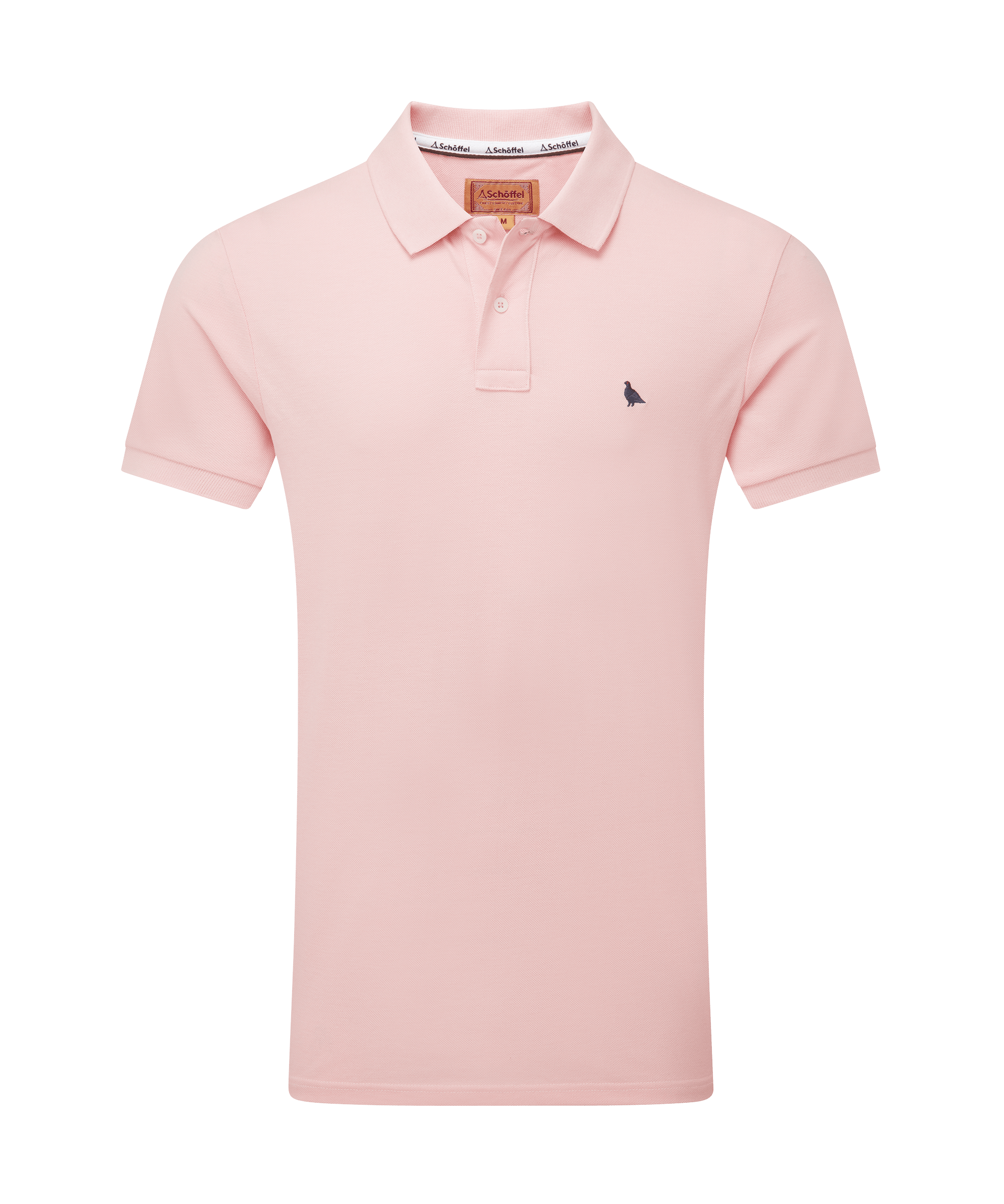 Schöffel Men's St Ives Polo Shirt in Light Pink