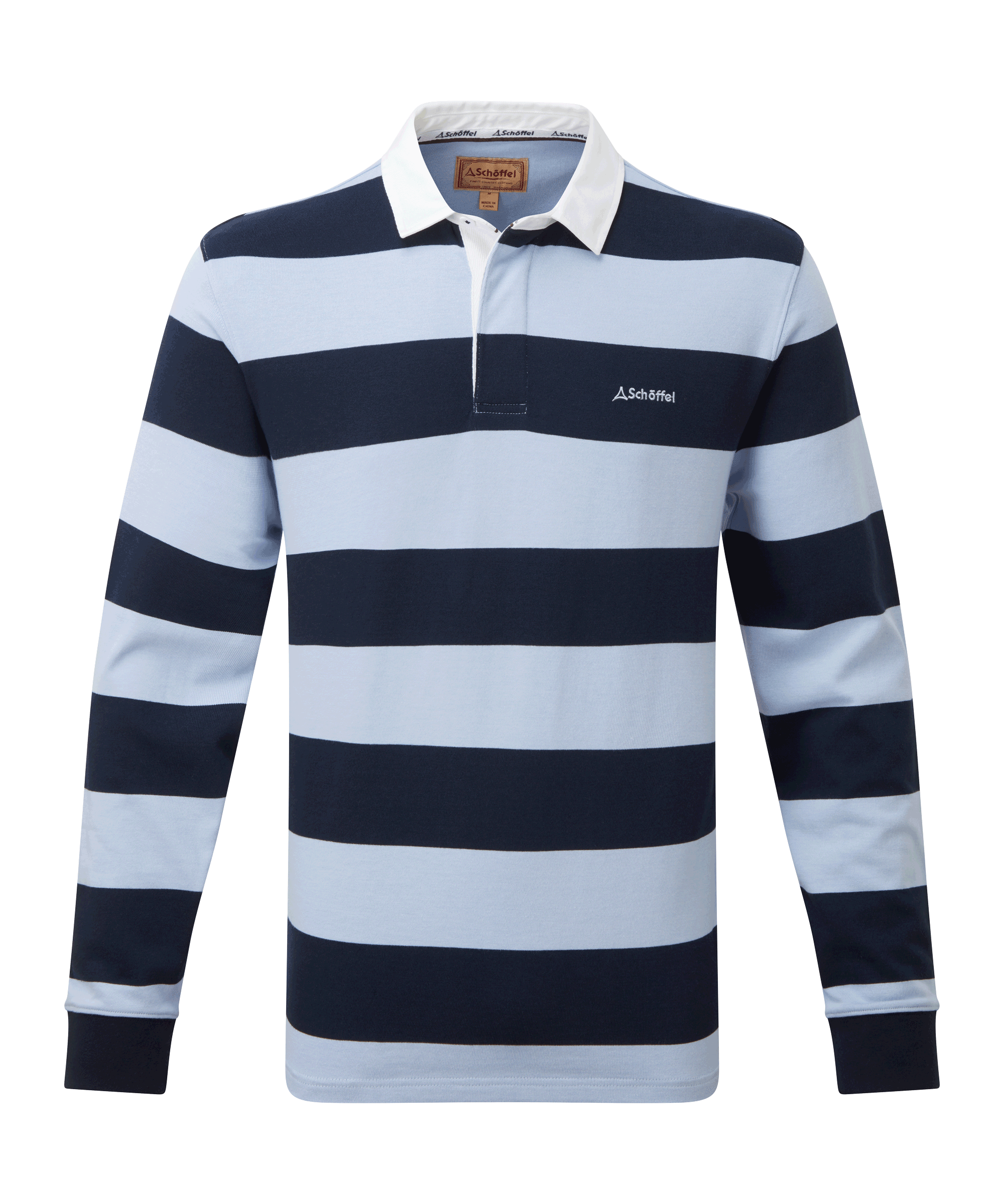 Schöffel St Mawes Rugby Shirt for Men in Blue