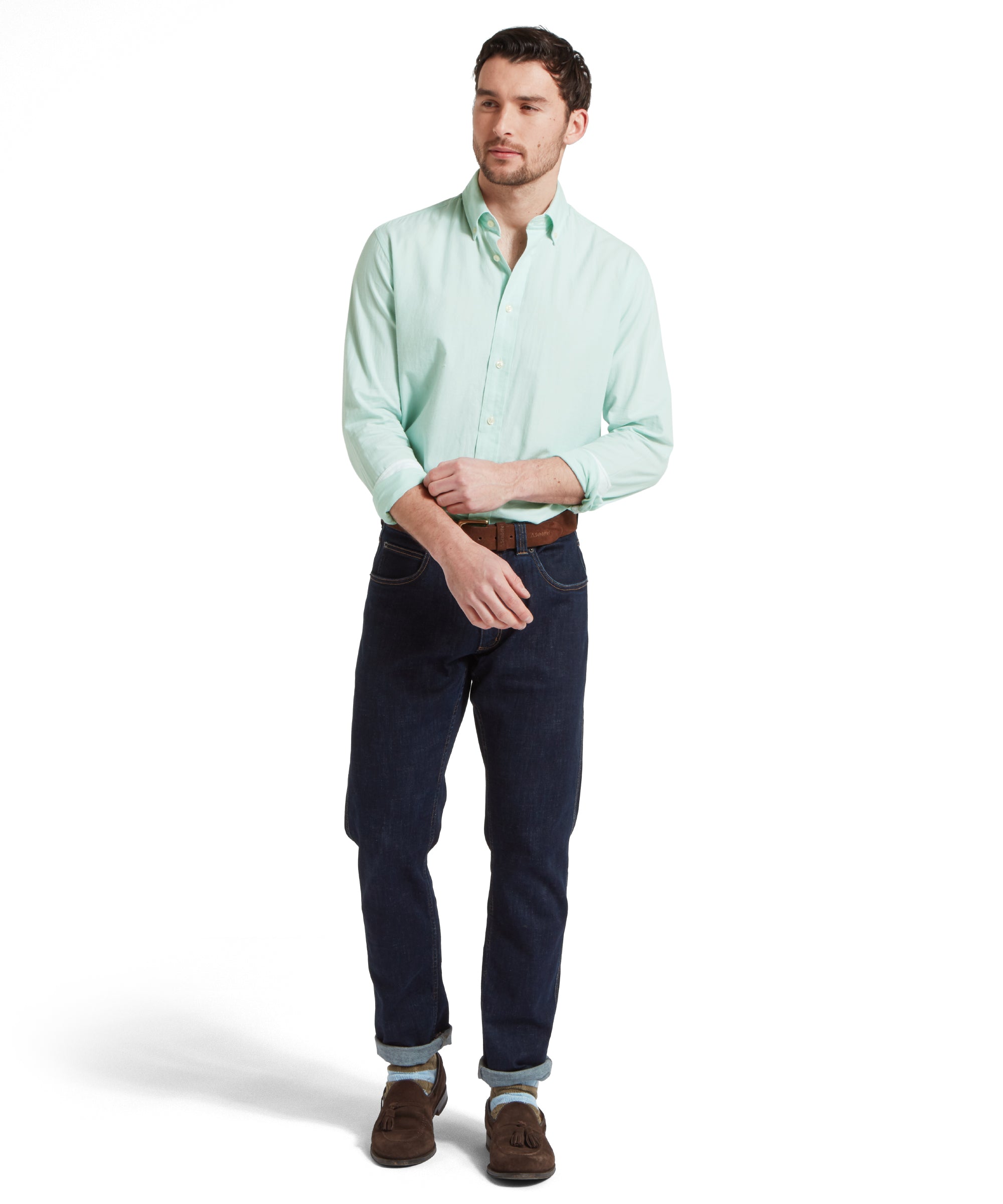 Titchwell Tailored Shirt - Pale Mint