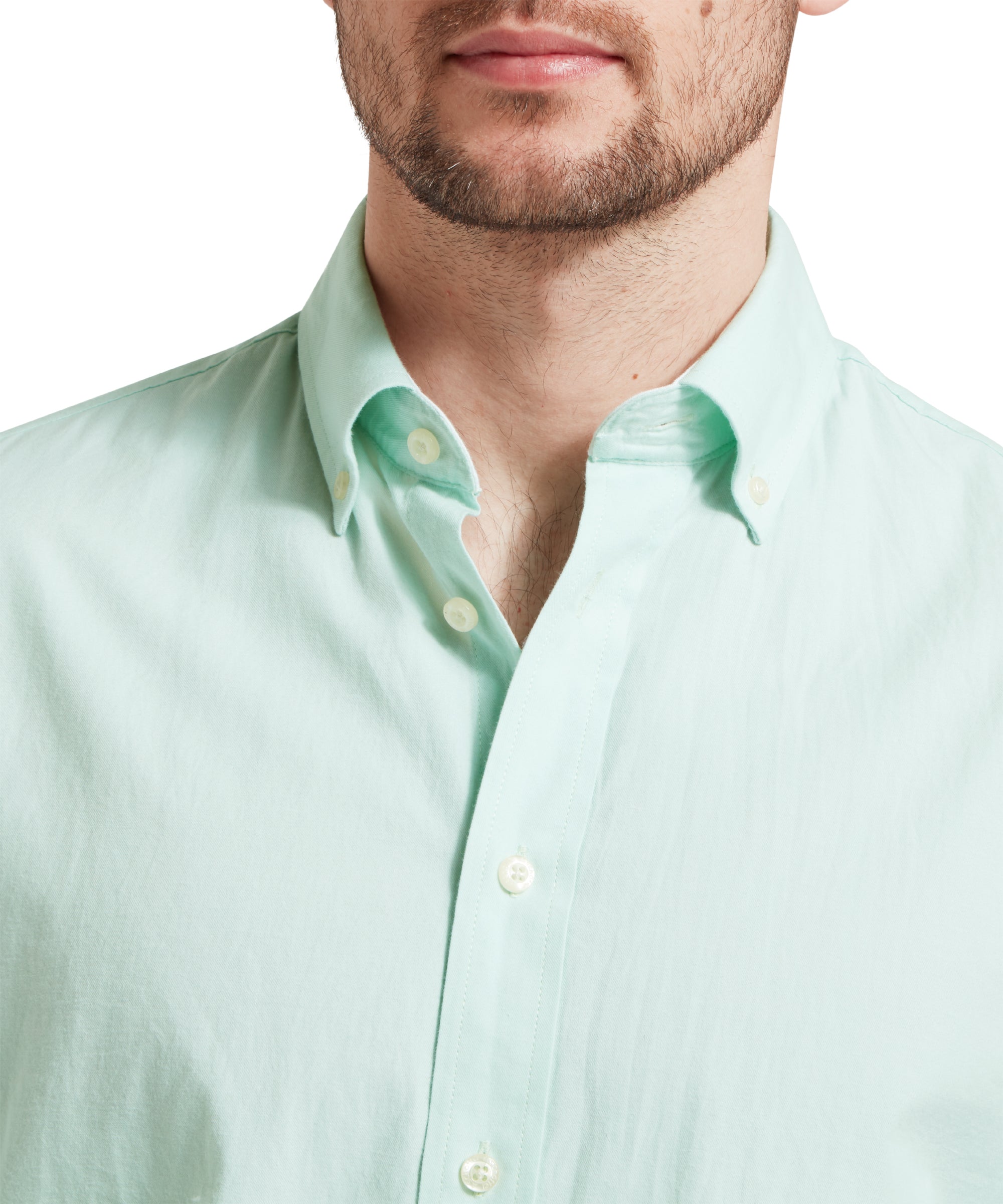 Titchwell Tailored Shirt - Pale Mint