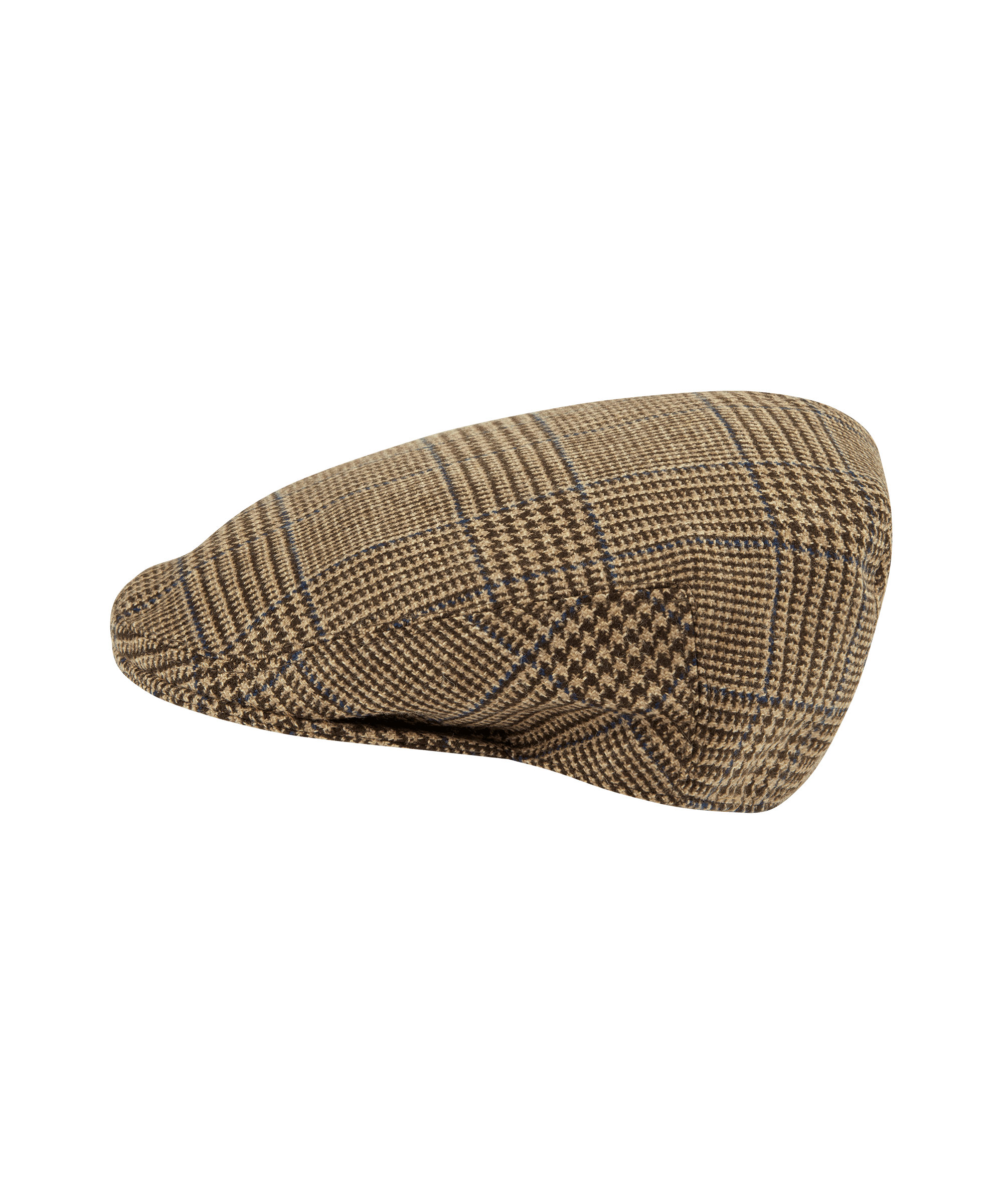 Schoffel men's tweed cap in brown