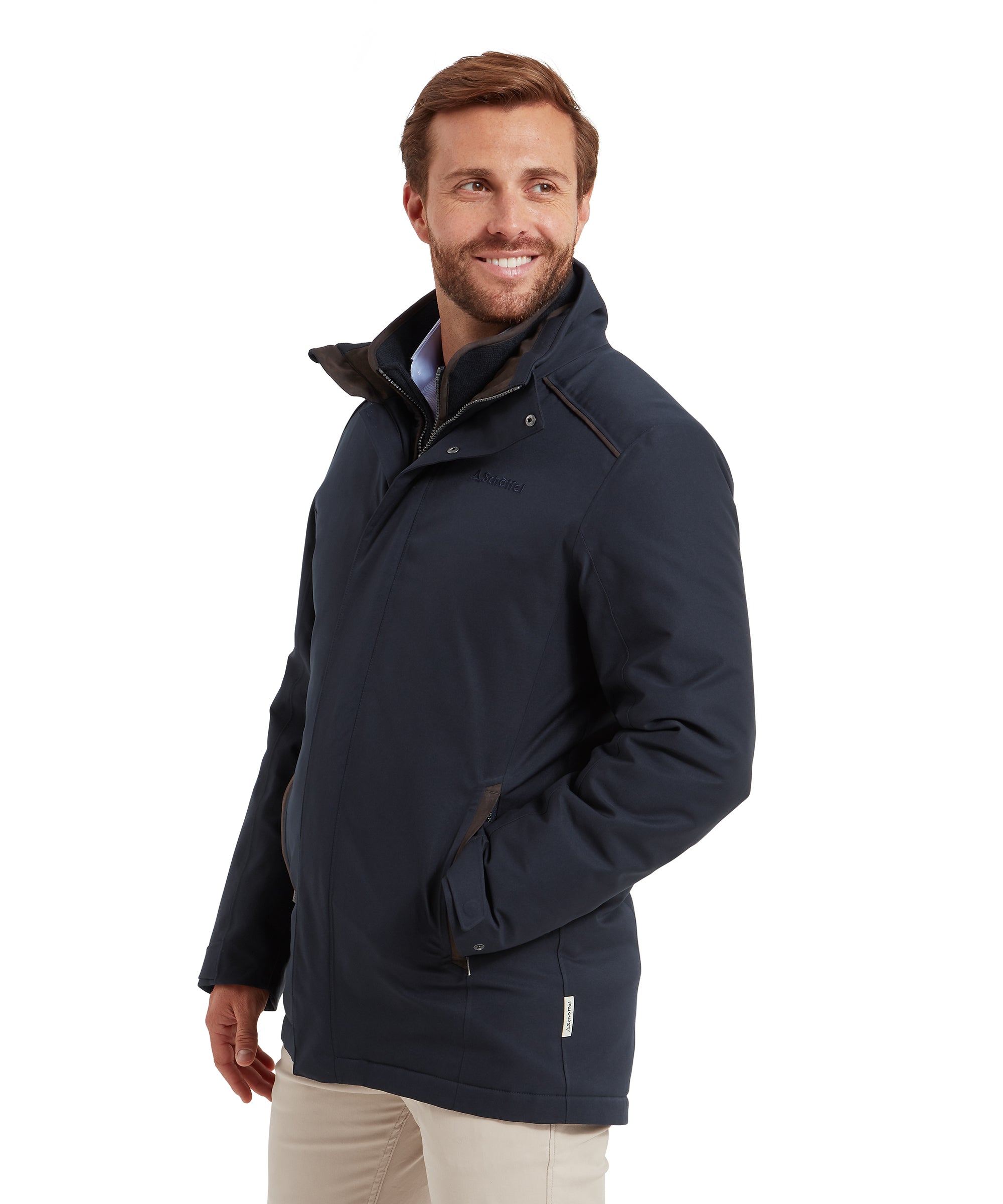 Whitton Waterproof Coat - Navy