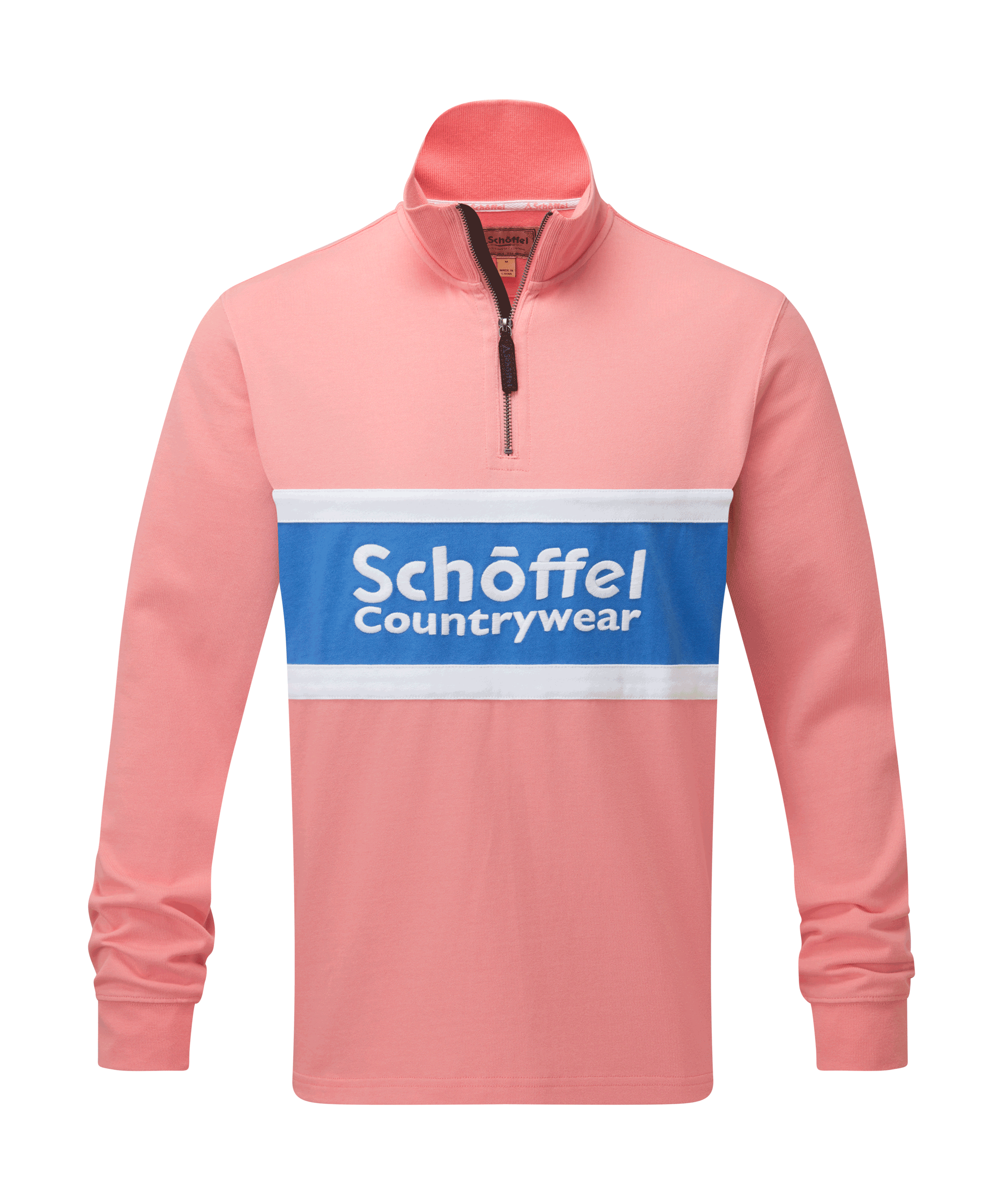 Schöffel Exeter Heritage 1/4 Zip for Unisex in Pink