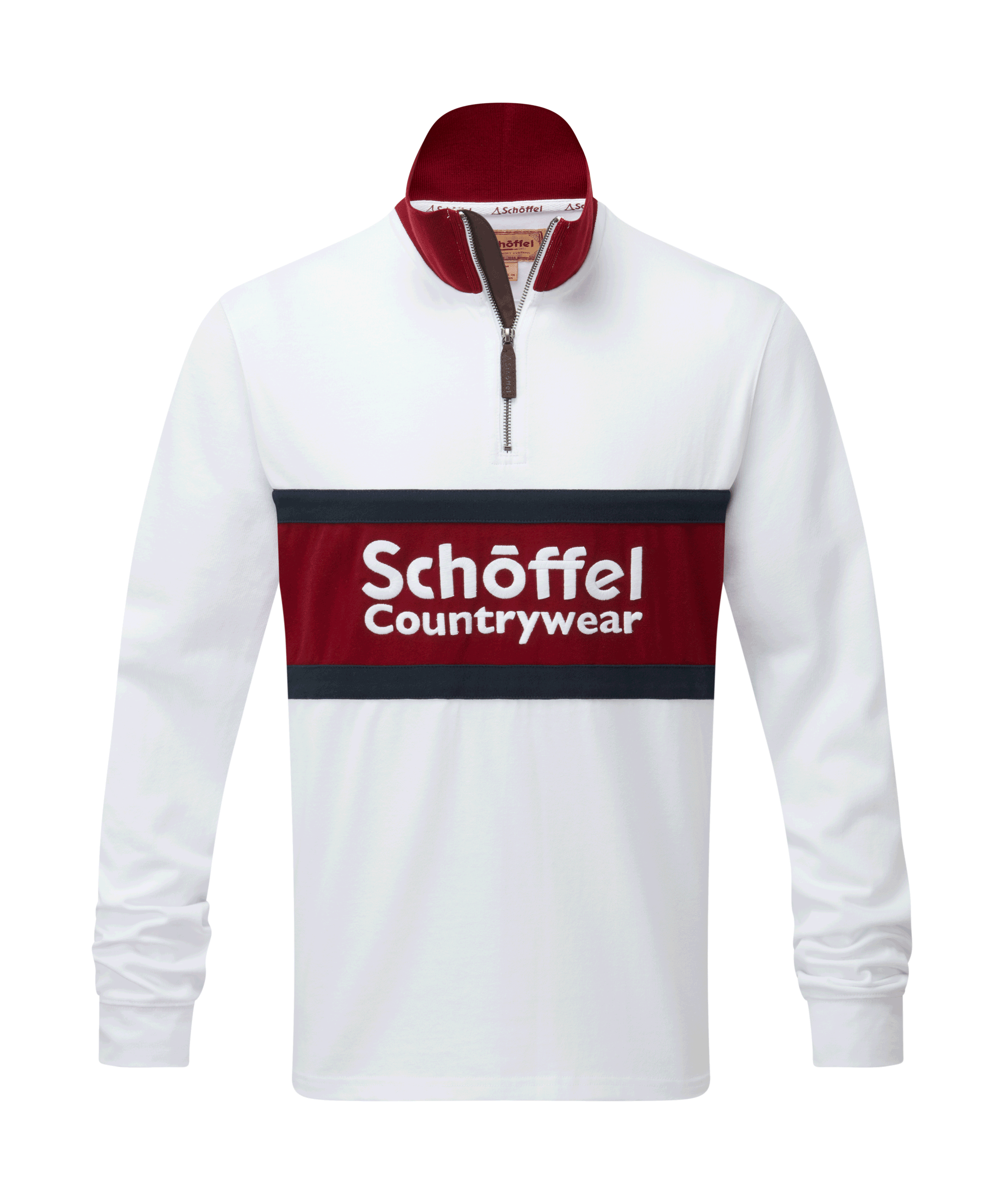 Schöffel Exeter Heritage 1/4 Zip for Unisex in White