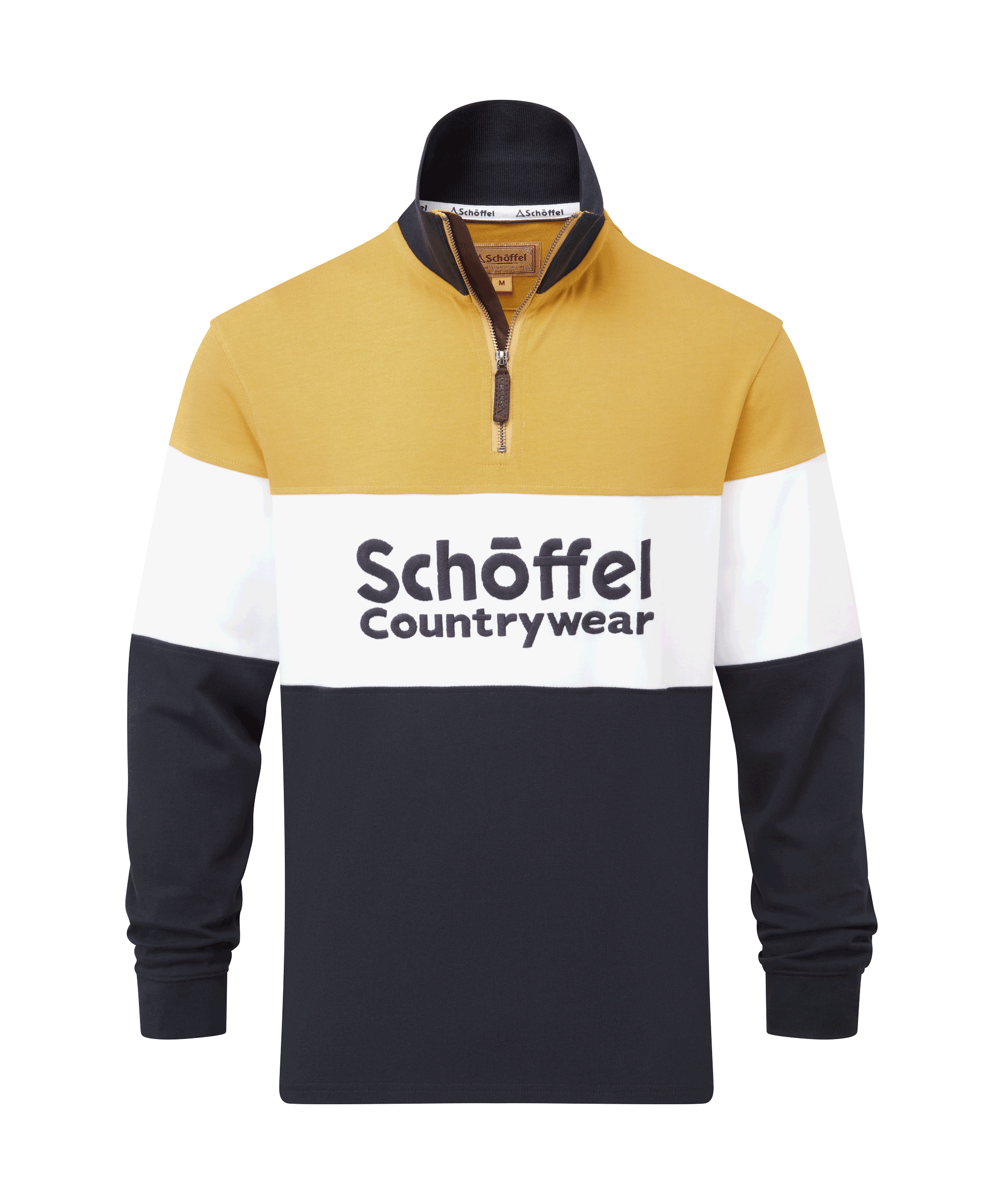 Schöffel Exeter Heritage 1/4 Zip for Unisex in Yellow