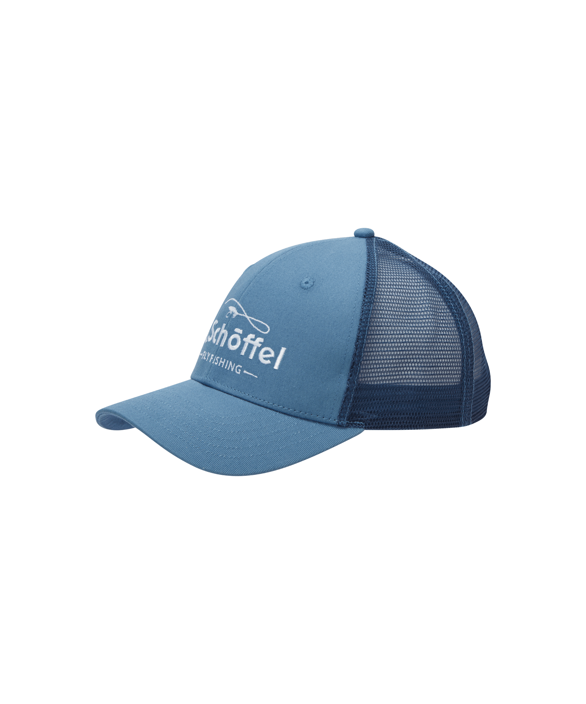 Schöffel Unisex Fly Fishing Trucker Cap in Blue