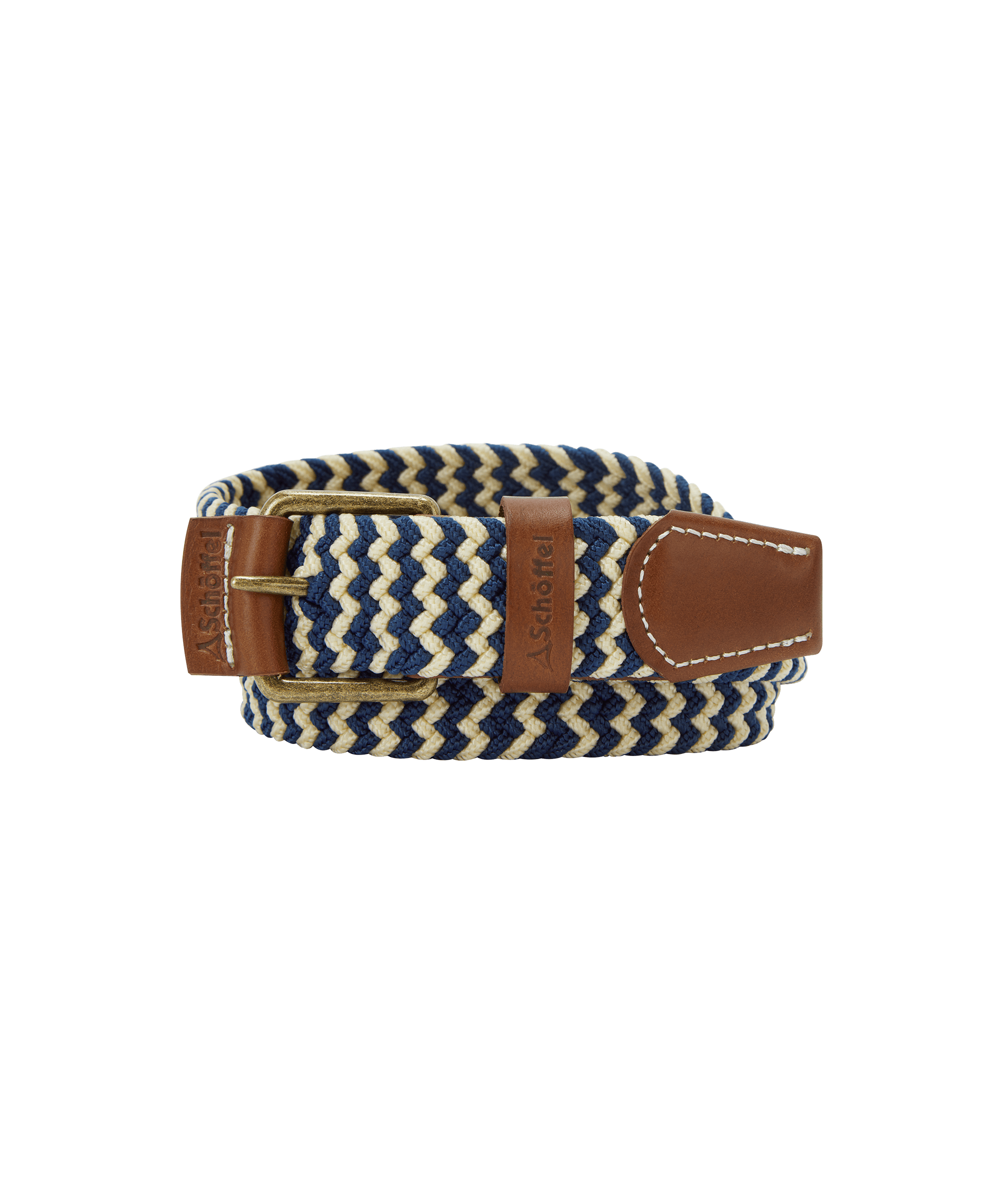 Schöffel Unisex Matlock Belt in Navy and Yellow