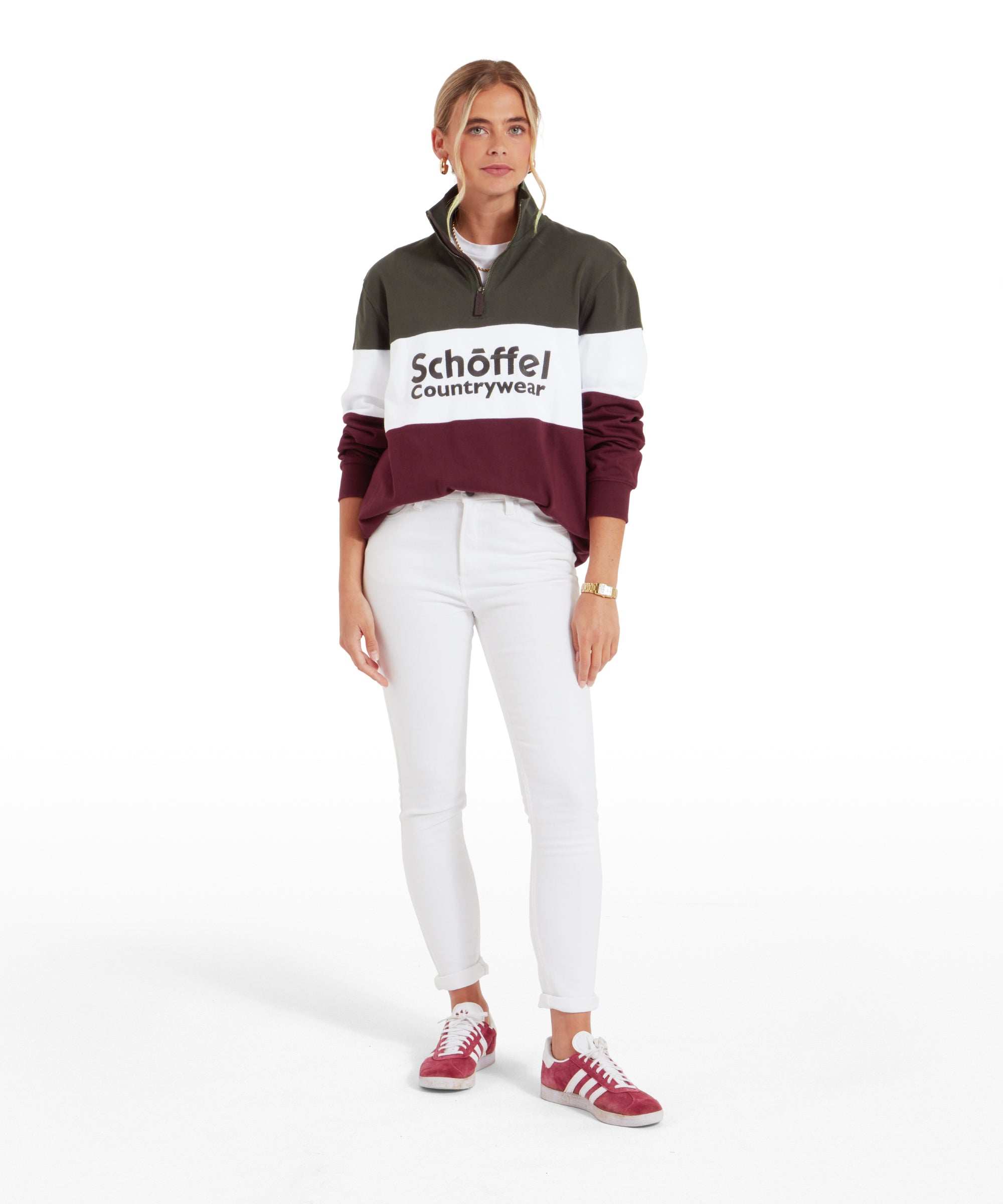 Exeter Heritage Quarter Zip - Wine