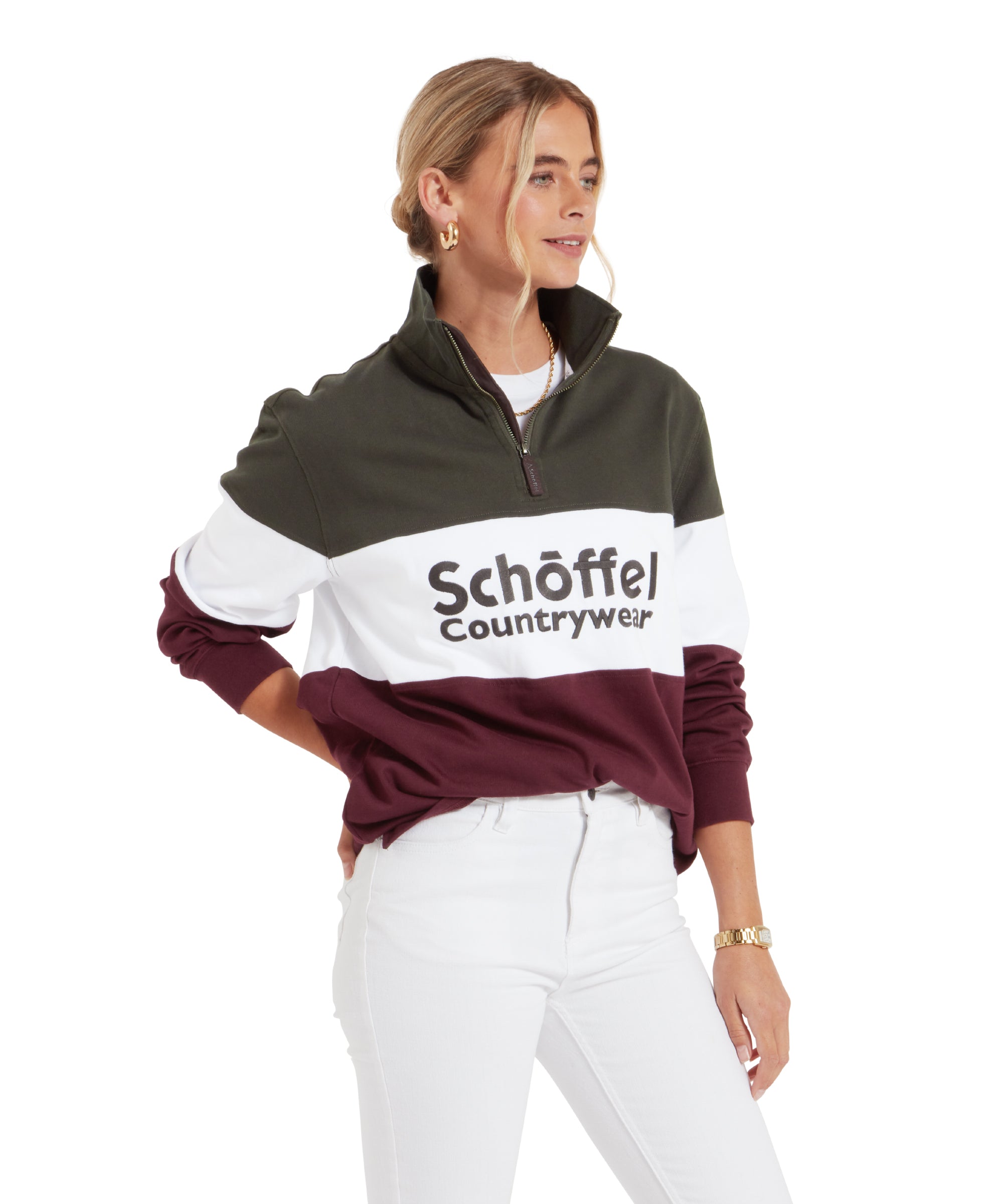 Exeter Heritage Quarter Zip - Wine