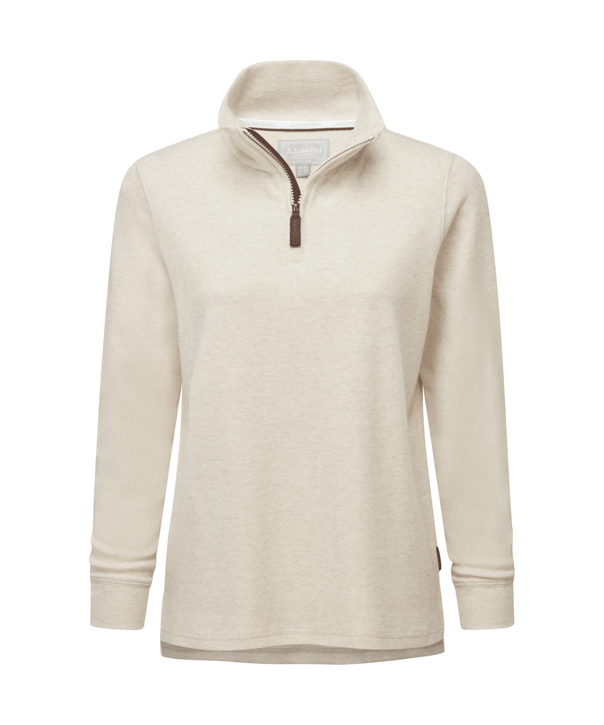 Schoffel Appletree Bay 1/4 Zip for Women in Light Brown