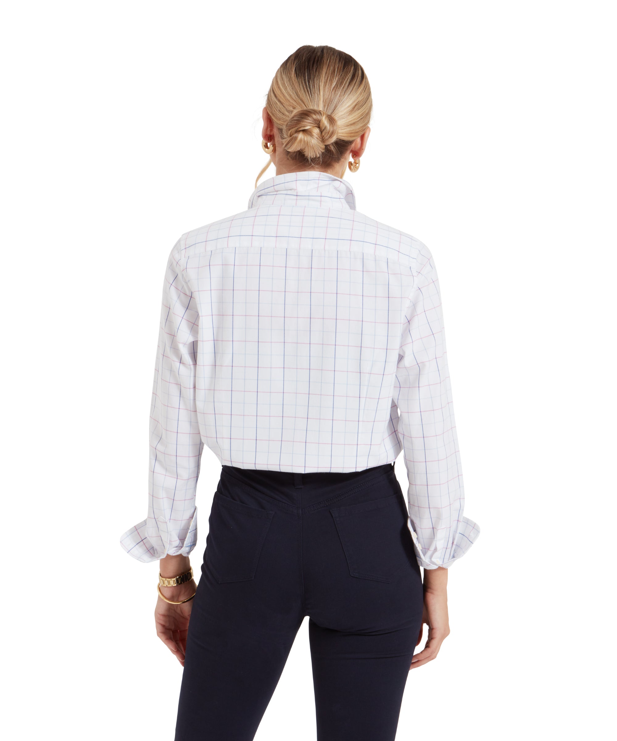 Blakeney Shirt - Blue/Pink Check