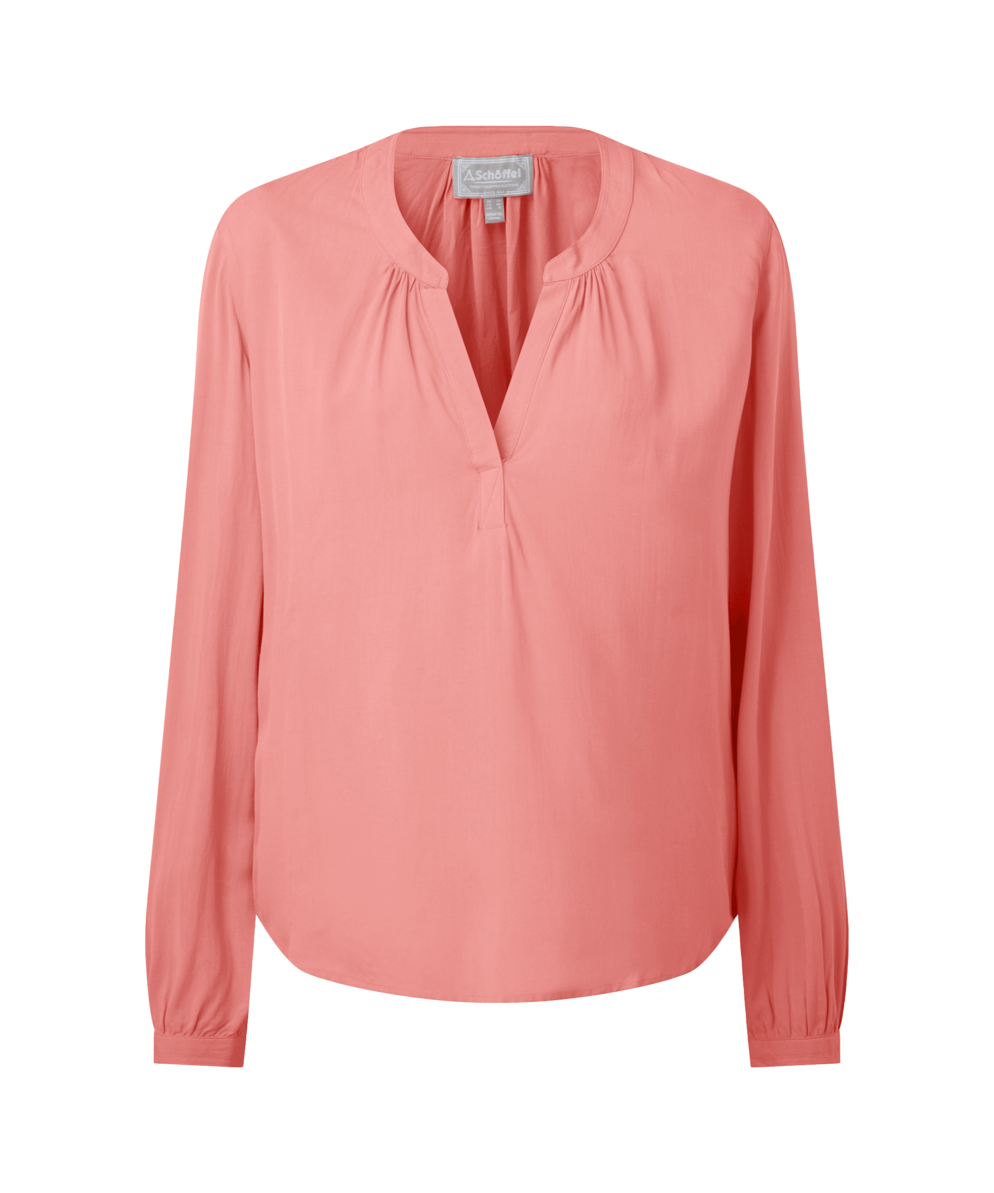 Chloe Blouse - Flamingo