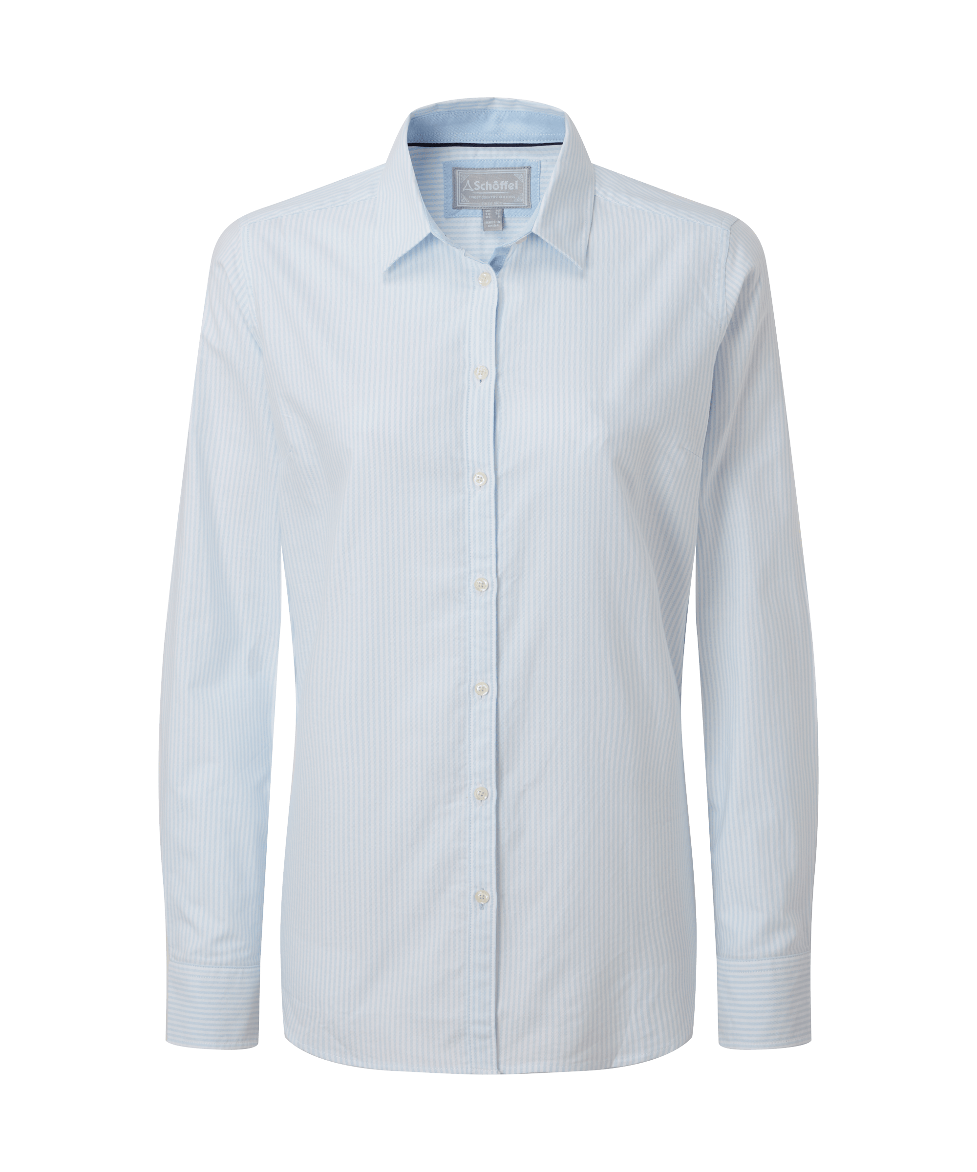 Schöffel Cley Women's Soft Oxford Shirt for Womens in Blue