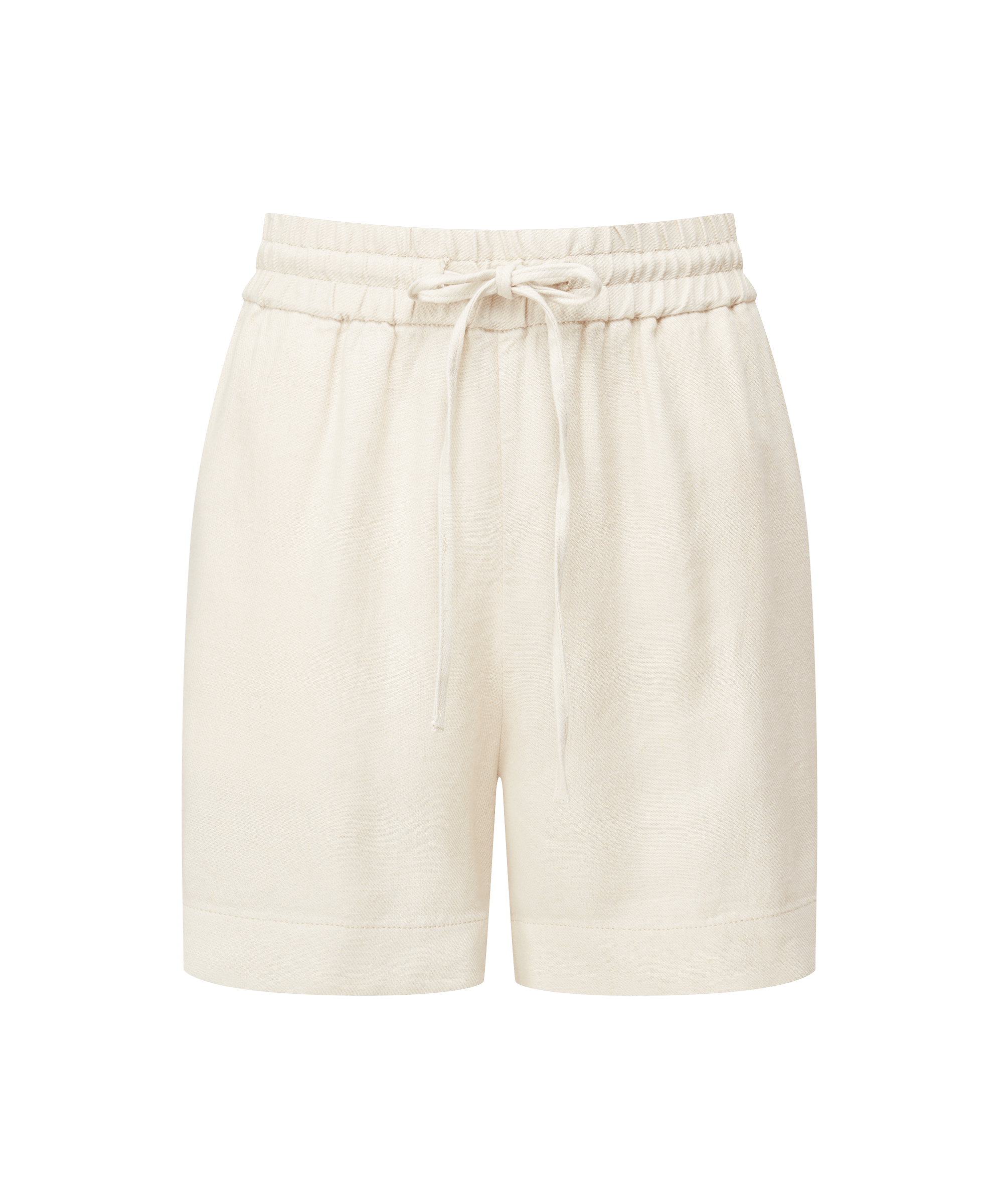 Daphne Linen Shorts - Oat