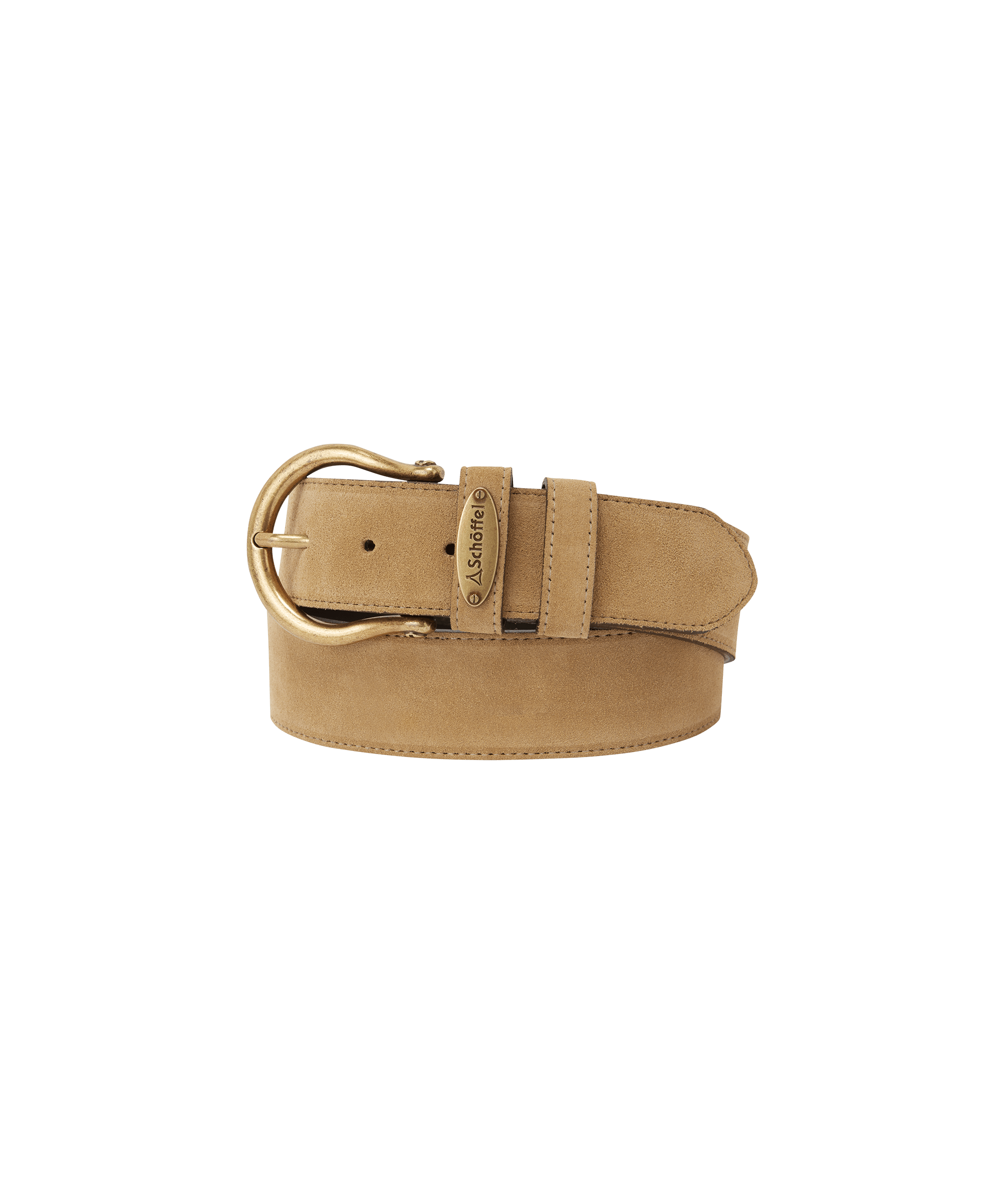 Schöffel Women's Dovedale Suede Belt in Beige