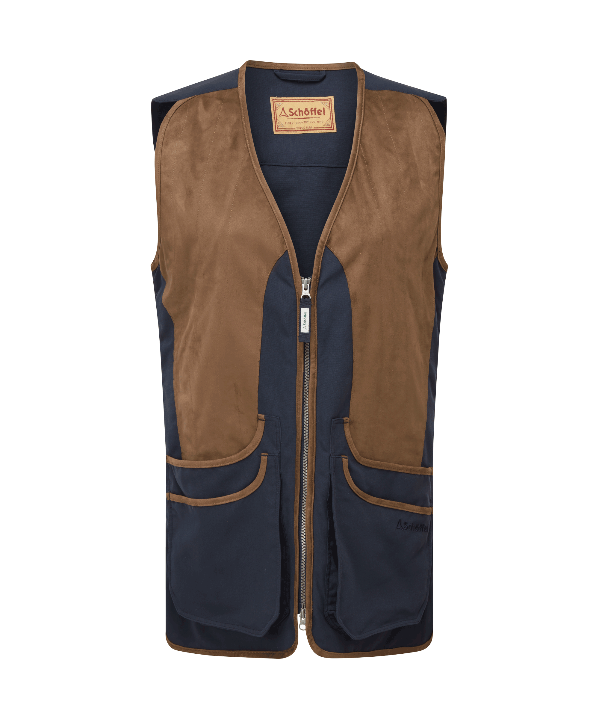 Schöffel Edenham Clay Shooting Vest for Women in Blue