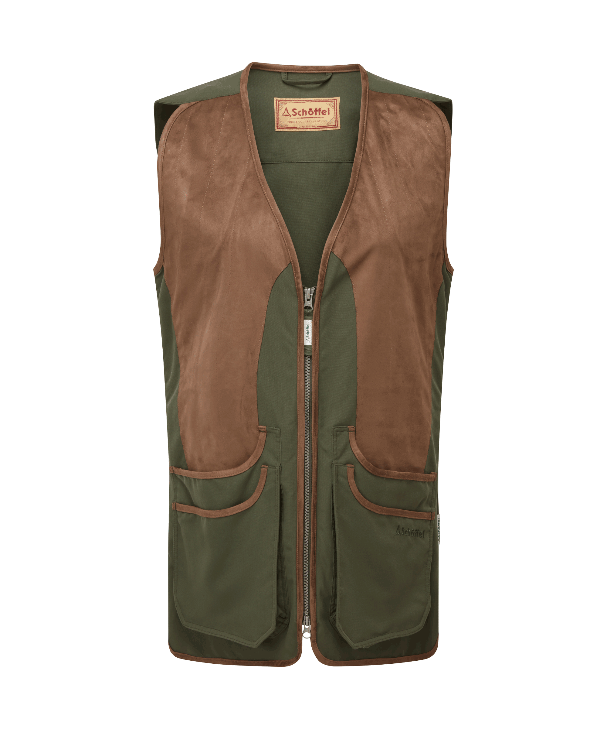 Schöffel Edenham Clay Shooting Vest for Women in Green