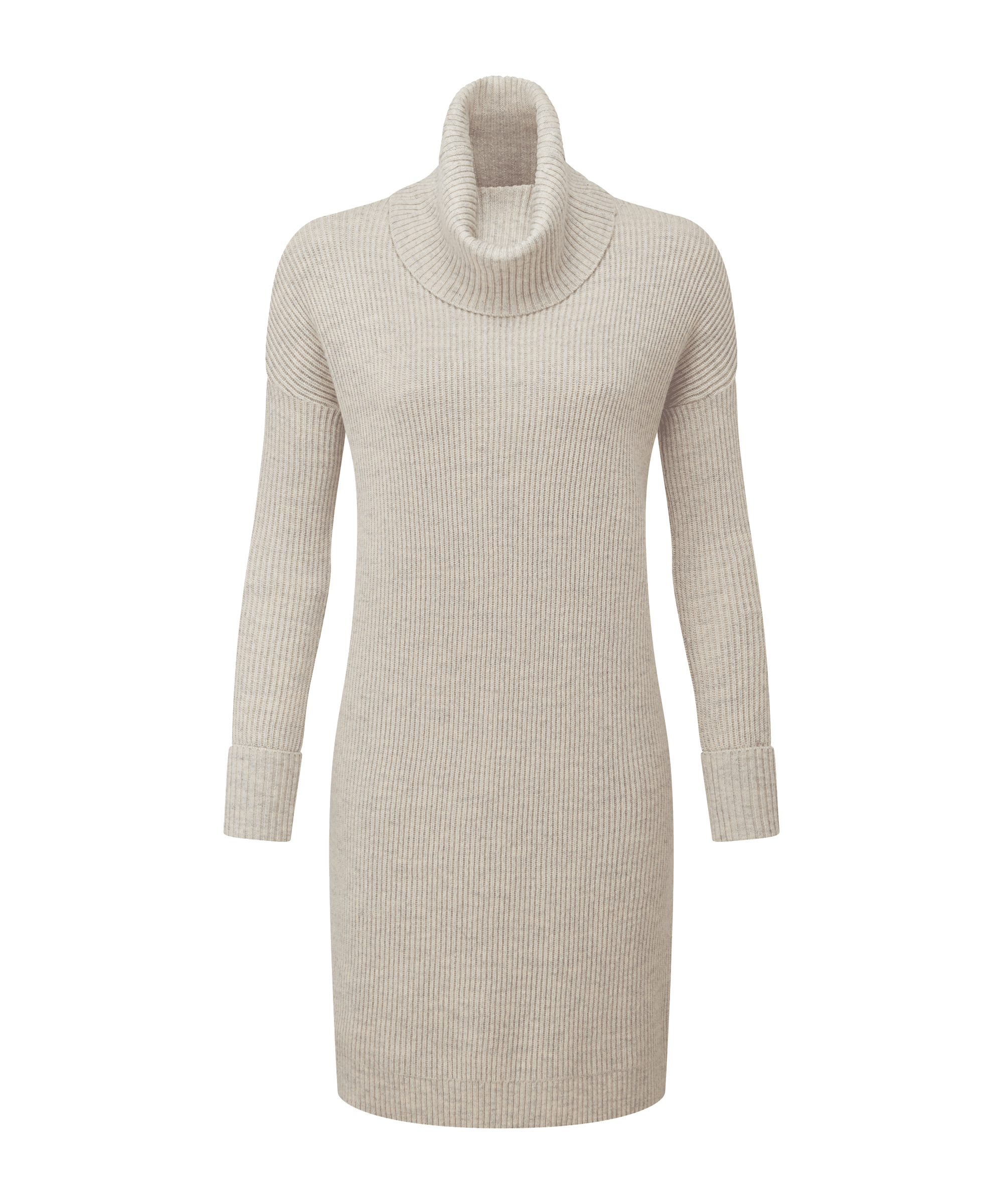 Schöffel Filey Roll Neck Dress for Womens in Beige