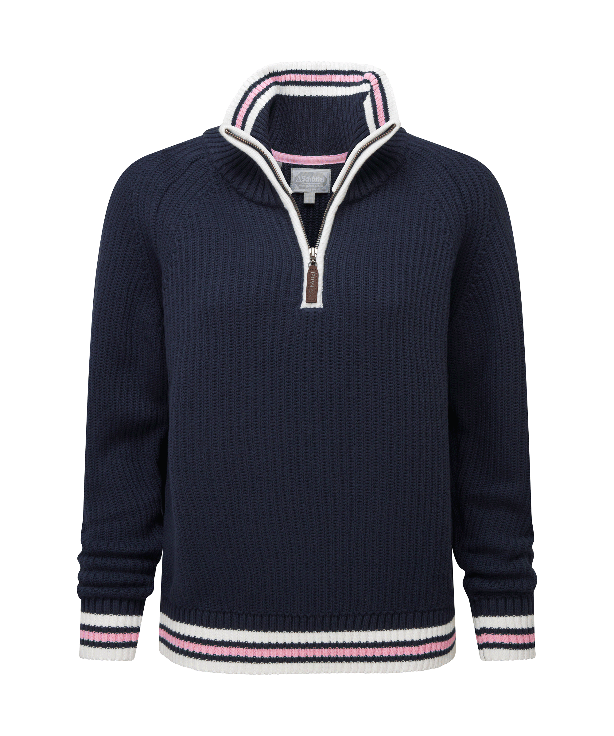 Schöffel Havelet Bay 1/4 Zip Jumper for Women in Navy