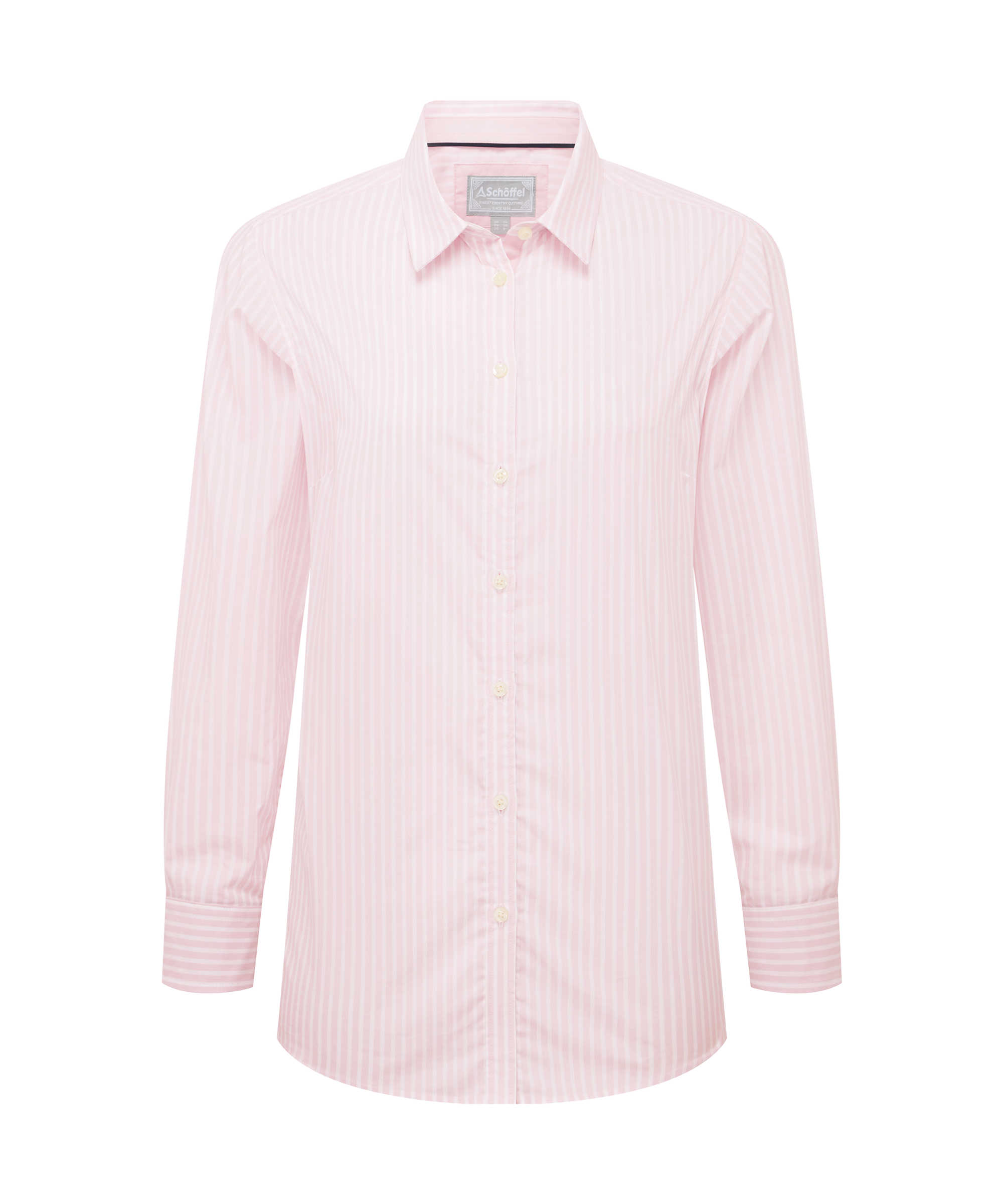 Schöffel Women's Holme Striped Shirt in Light Pink