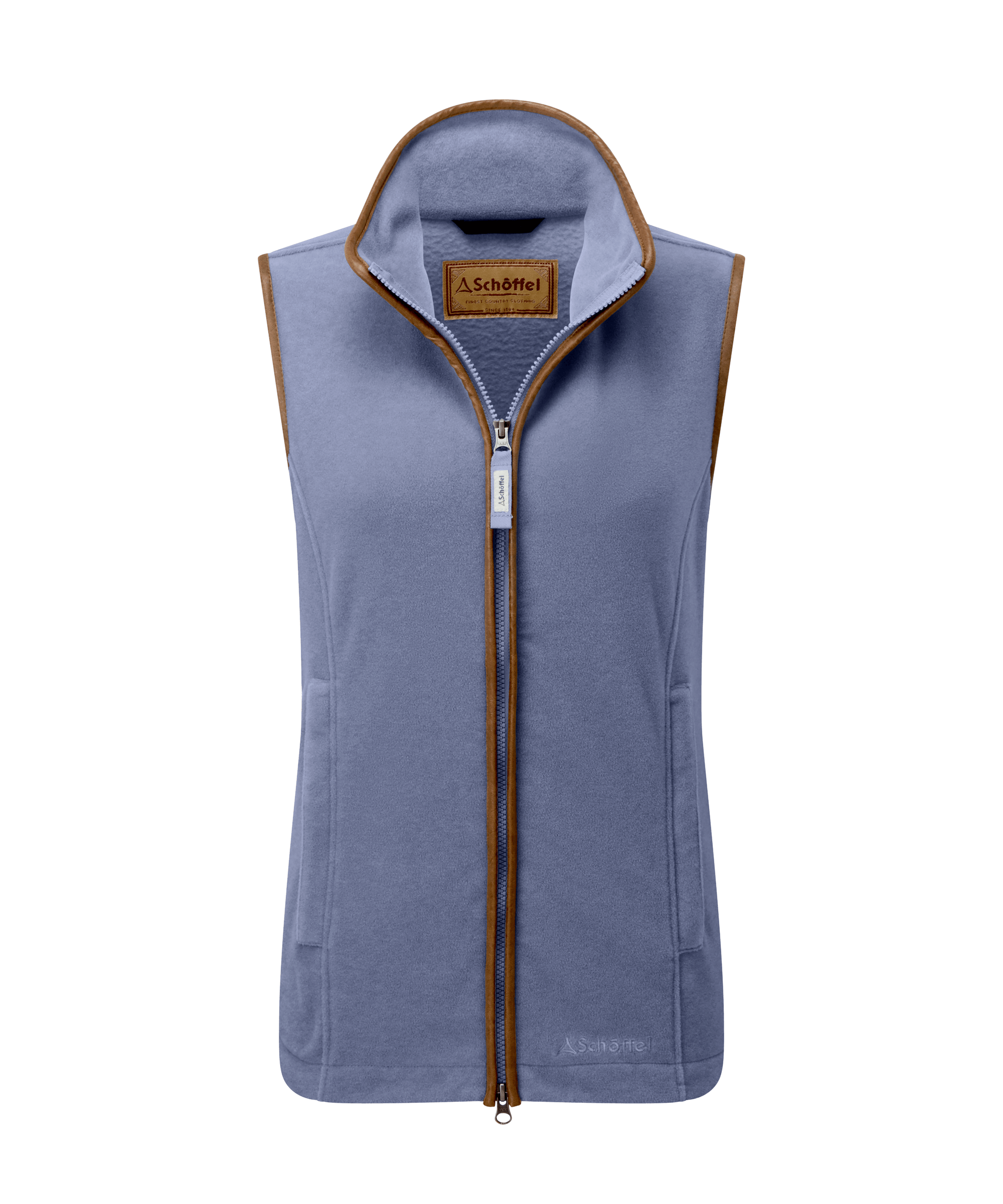 Lyndon Fleece Gilet - Stone Blue