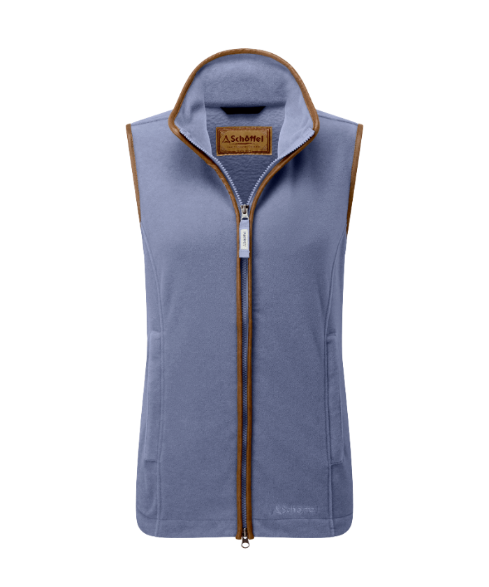 Lyndon Fleece Gilet - Stone Blue