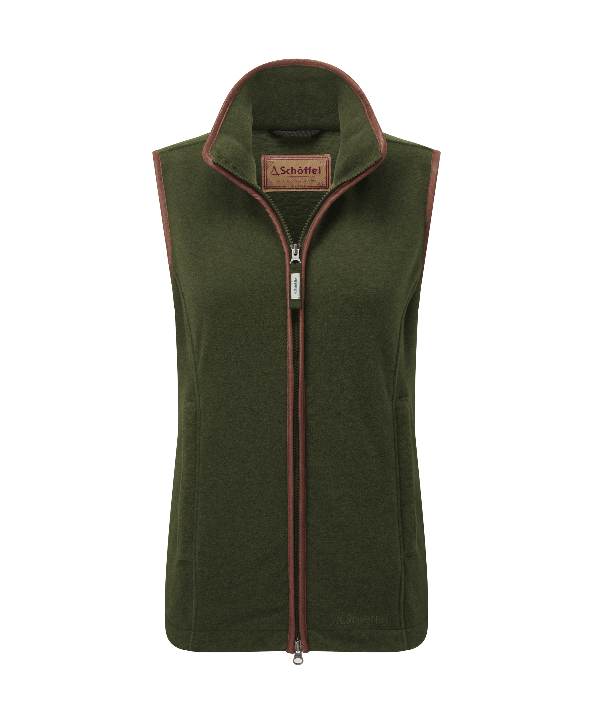 Lyndon Fleece Gilet Forest