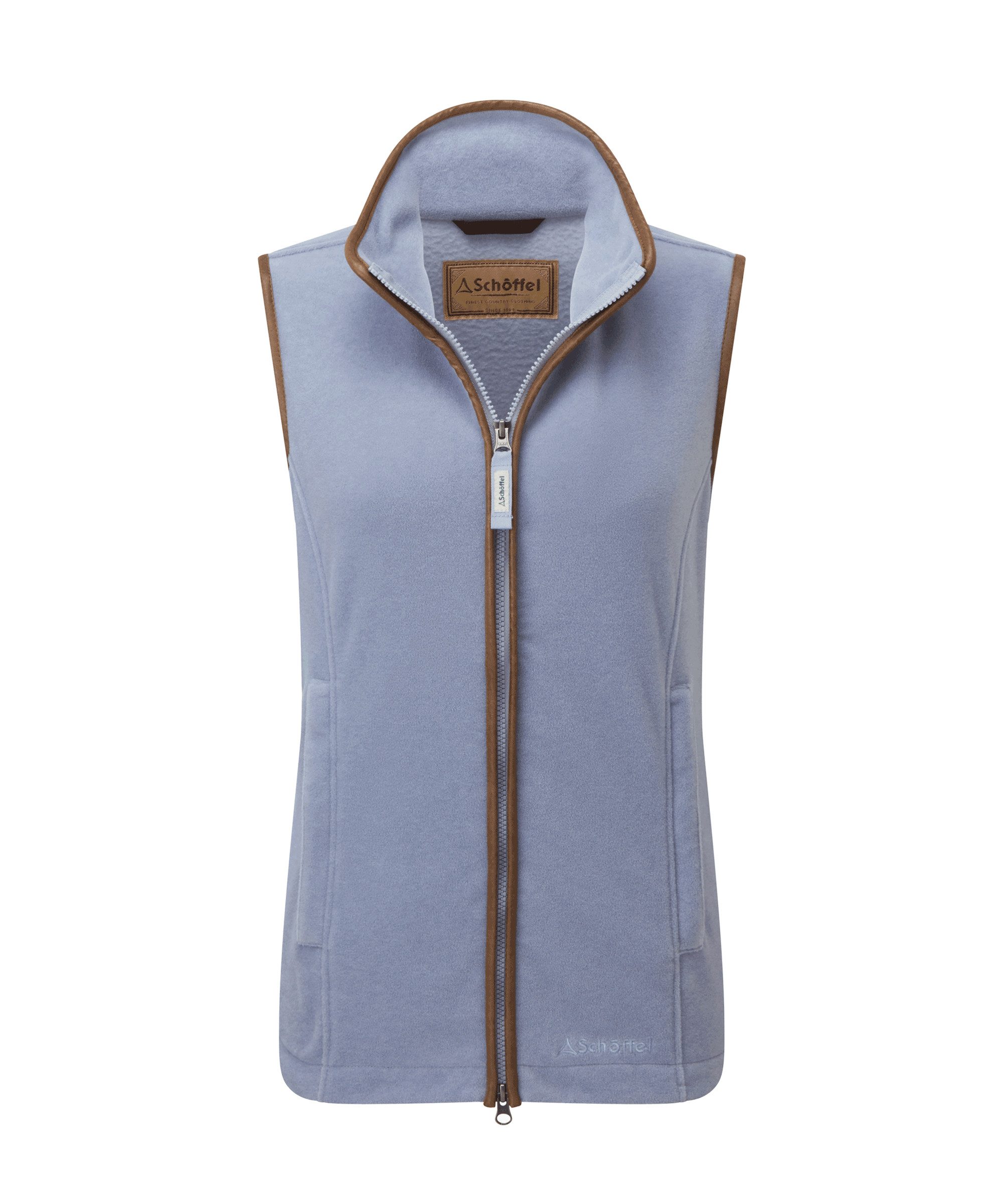 Schöffel Lyndon Fleece Gilet for Women in Pale Blue