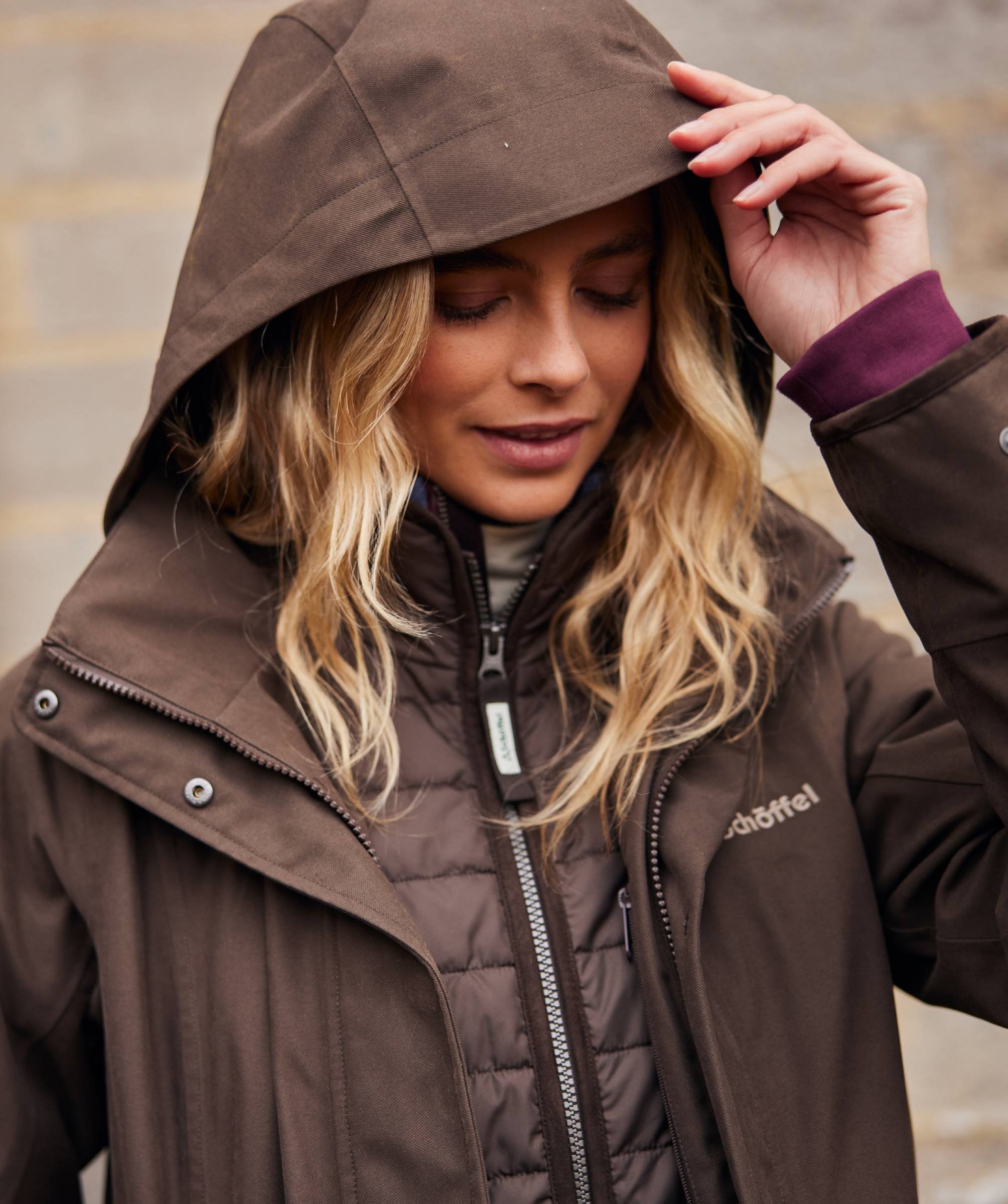 Fashion waterproof country jacket