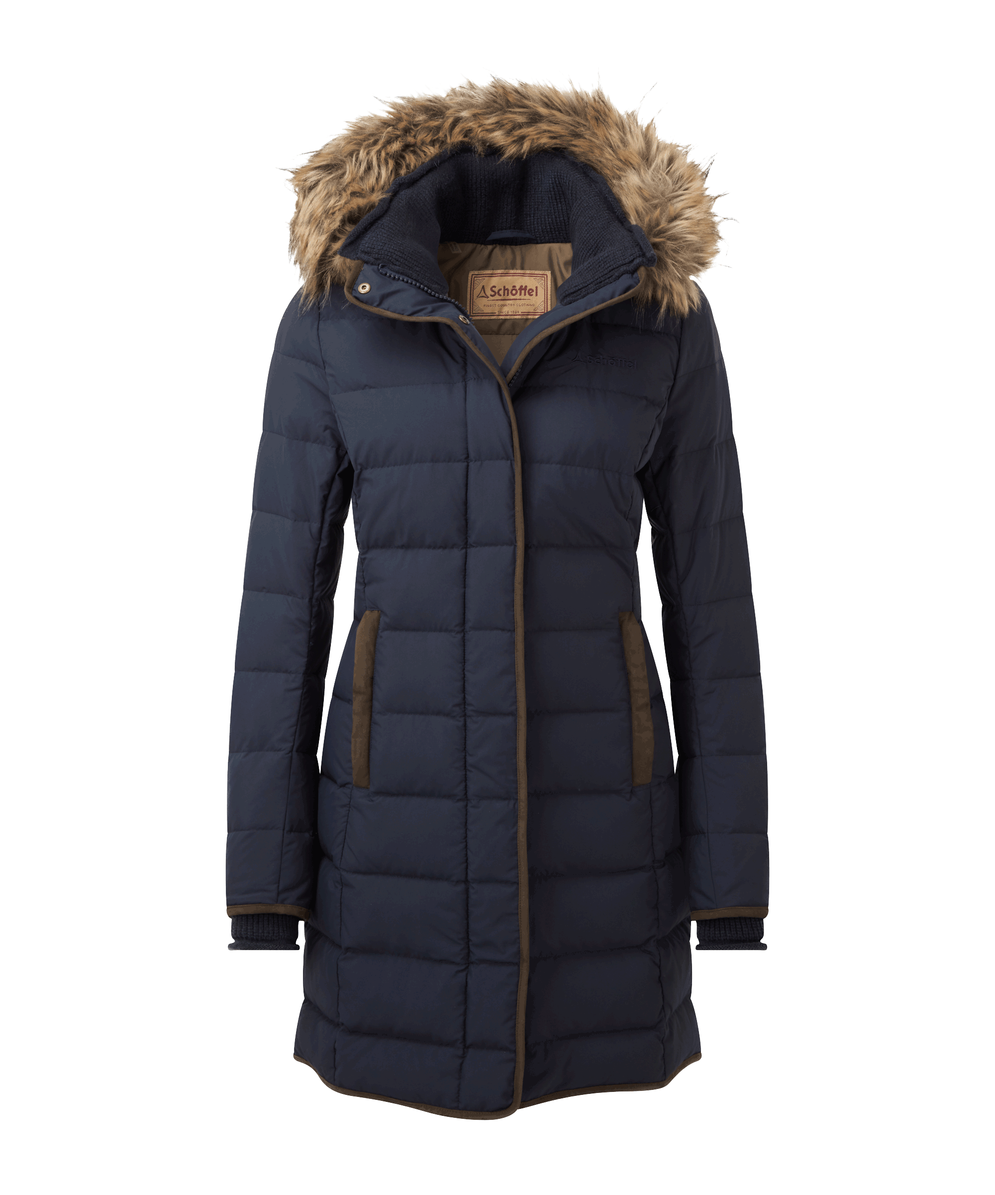 Schöffel Mayfair II Down Coat for Women in Blue