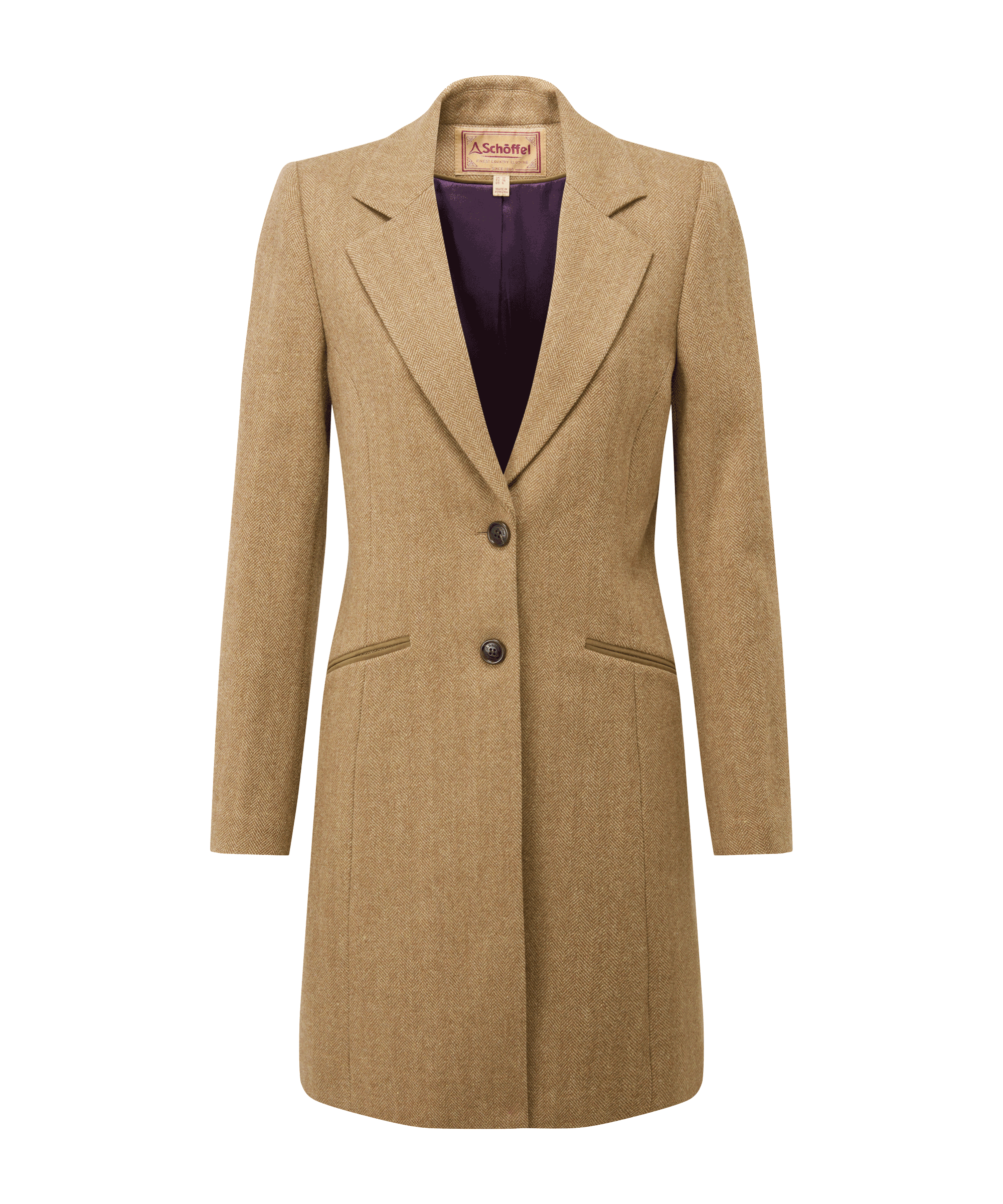 Schöffel Moray Tweed Jacket for Womens in Brown