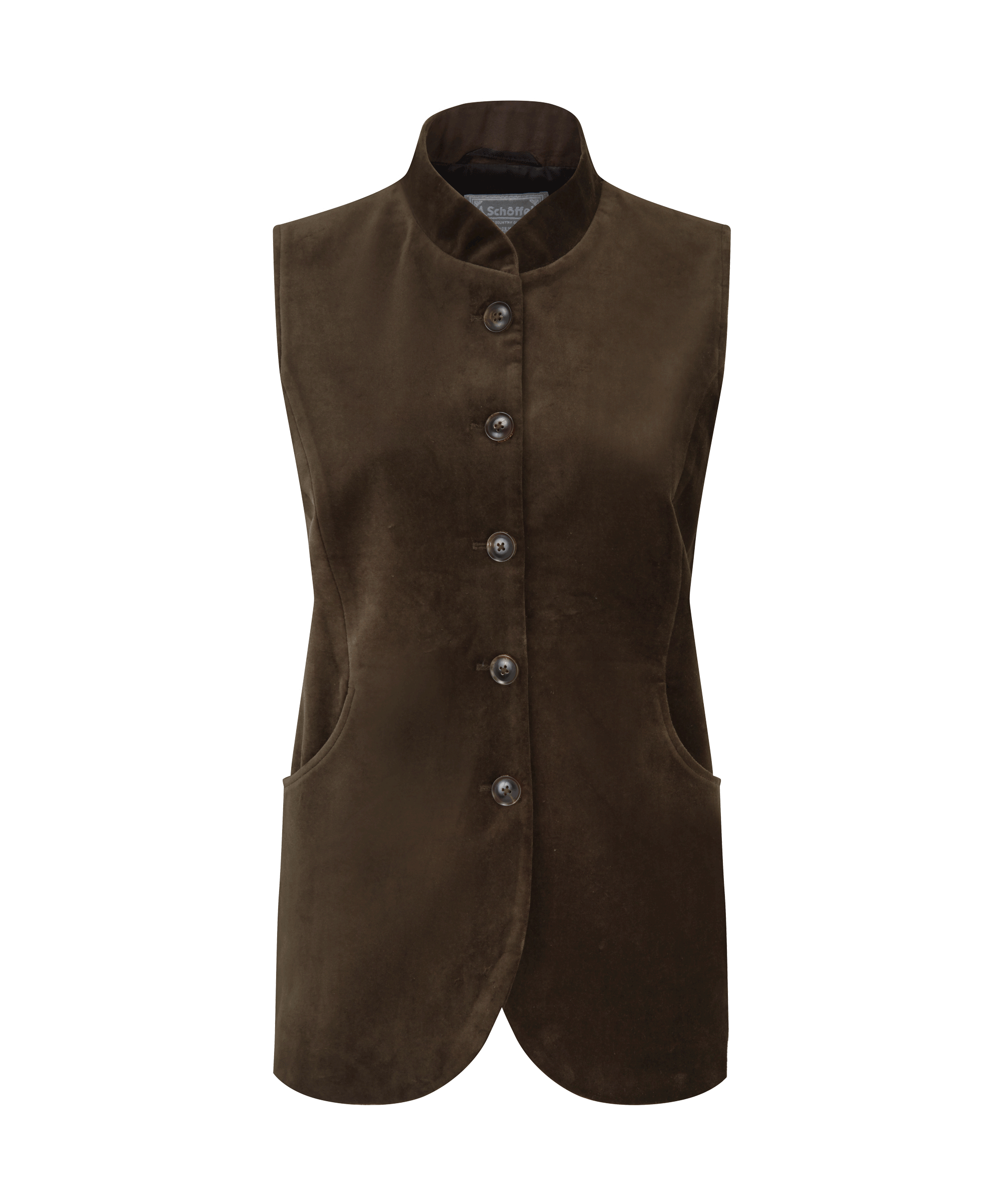 Schöffel Nehru Waistcoat for Women in Brown