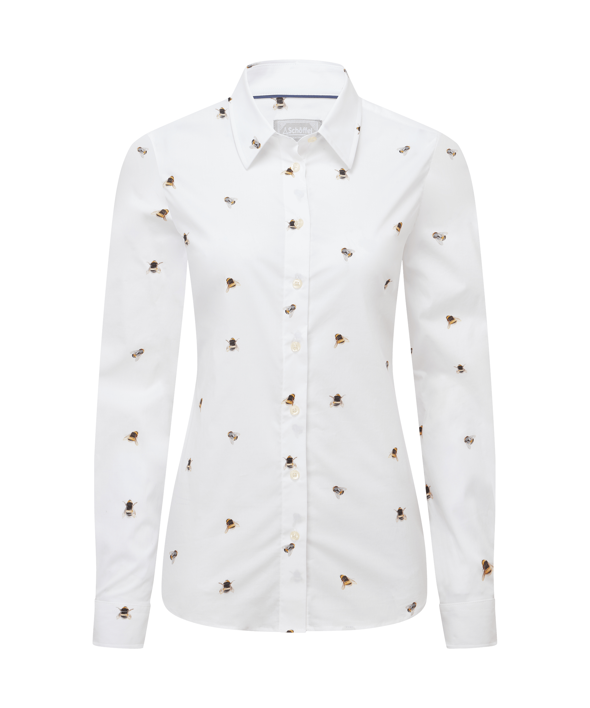 Schöffel Women's Norfolk Shirt in Bee Print