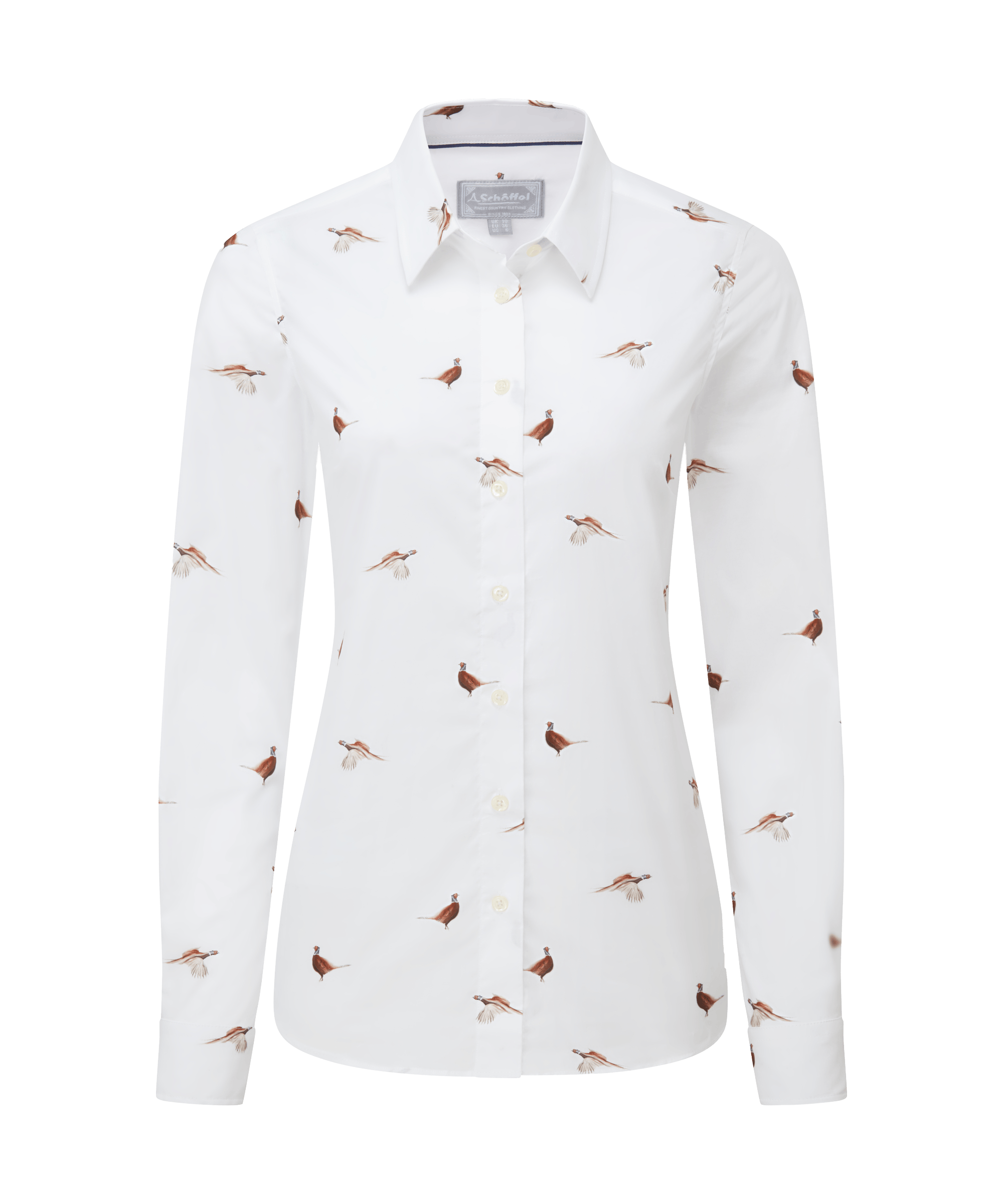 Schöffel Norfolk Shirt for Womens in White Light Brown