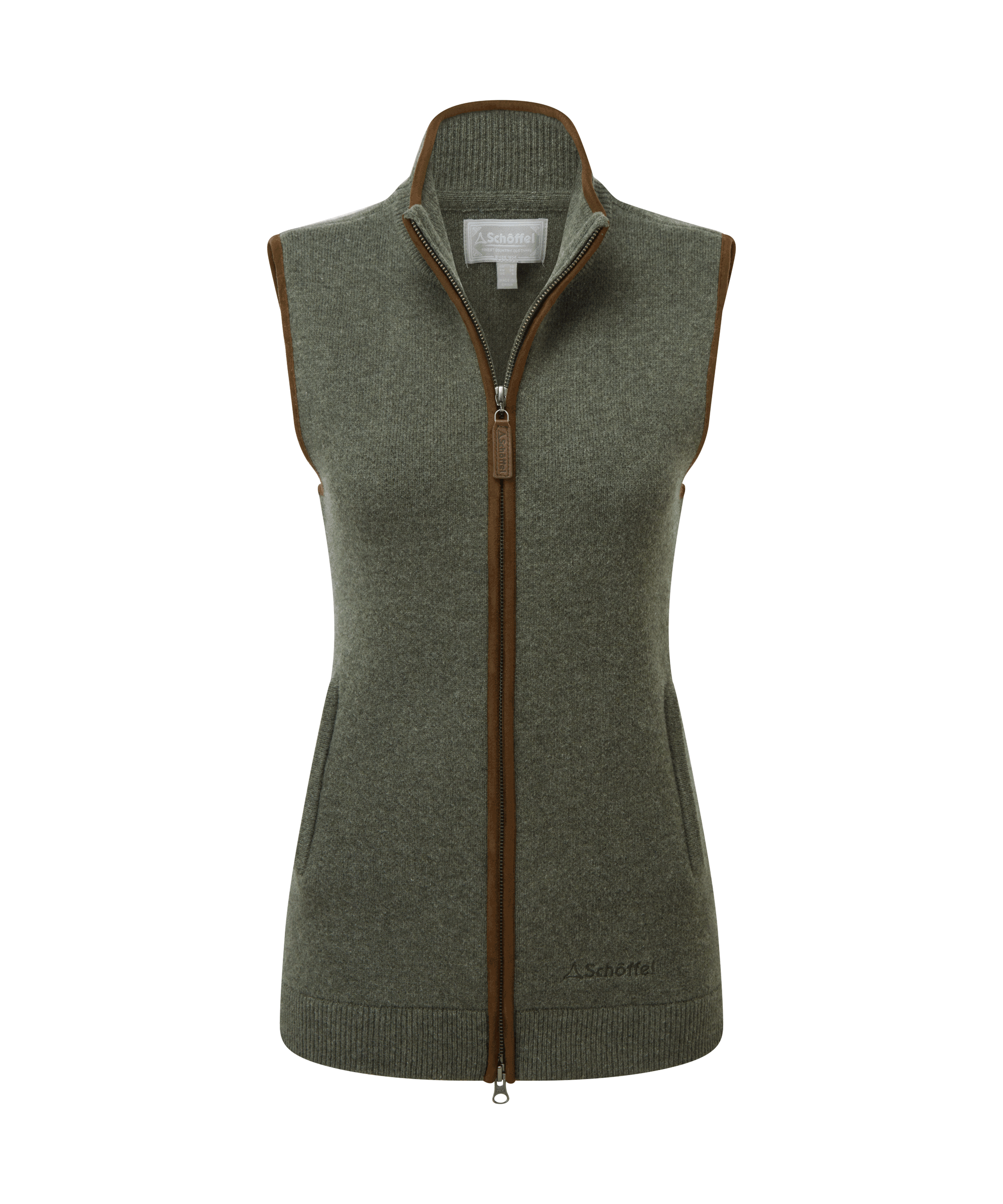 Schöffel Women's Orkney Merino Gilet for Women in Green