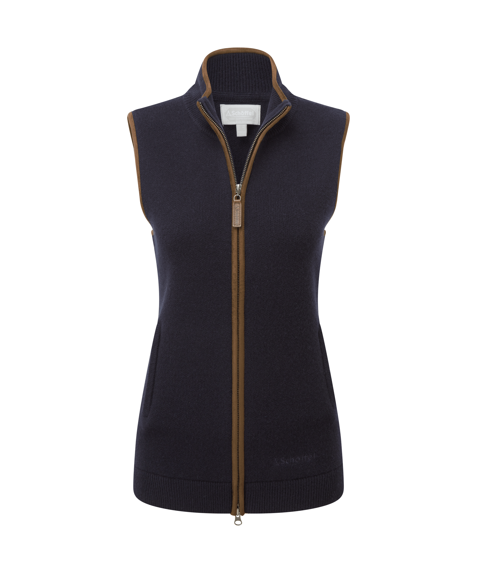 Schöffel Women's Orkney Merino Gilet for Women in Navy