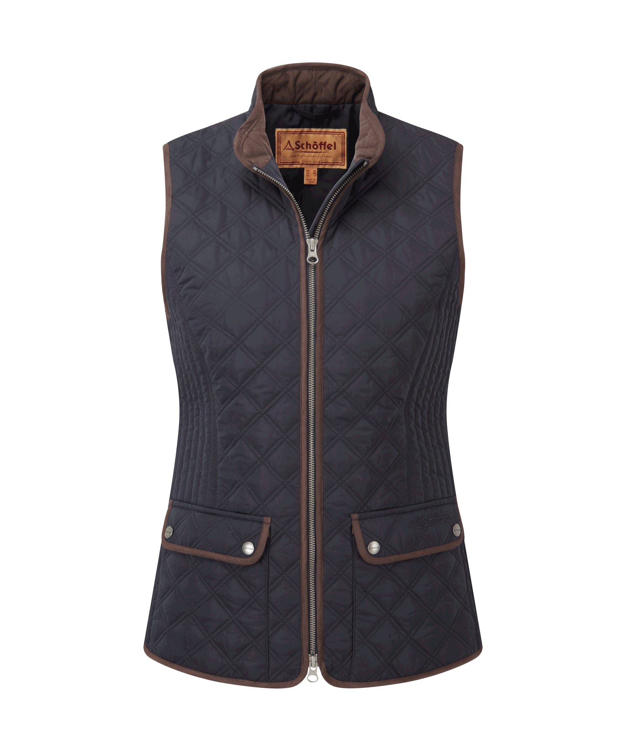 Schöffel Quilt Gilet for Women in Blue