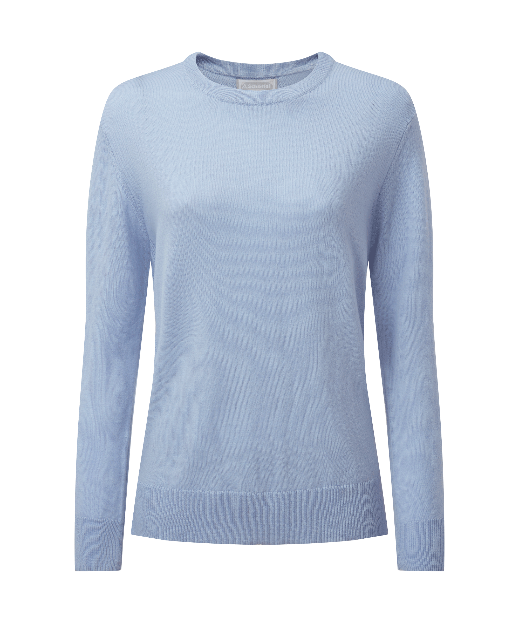 Schöffel Rose Merino Jumper for Women in Light Blue