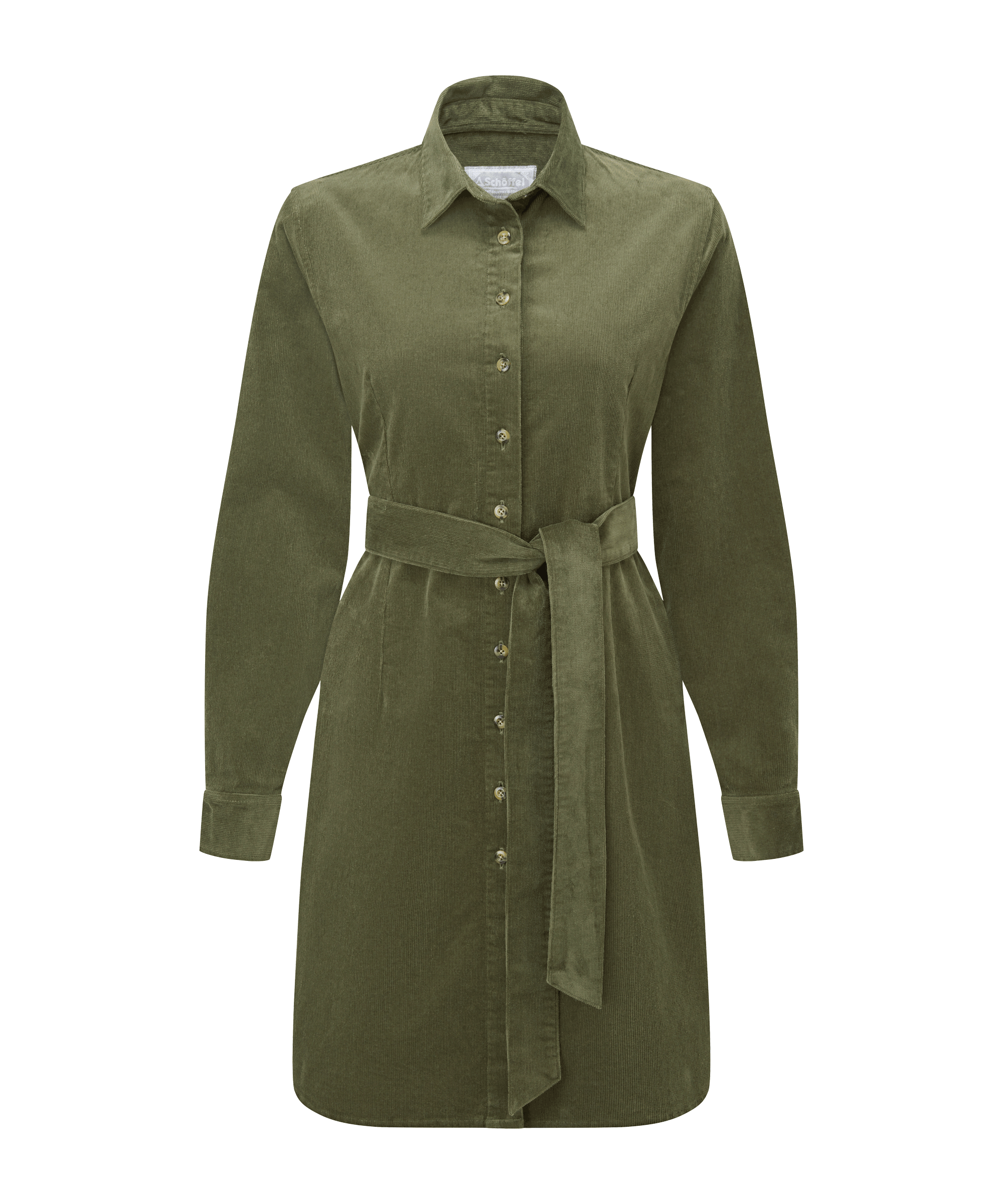 Schöffel Sage Cord Dress for Womens in Green