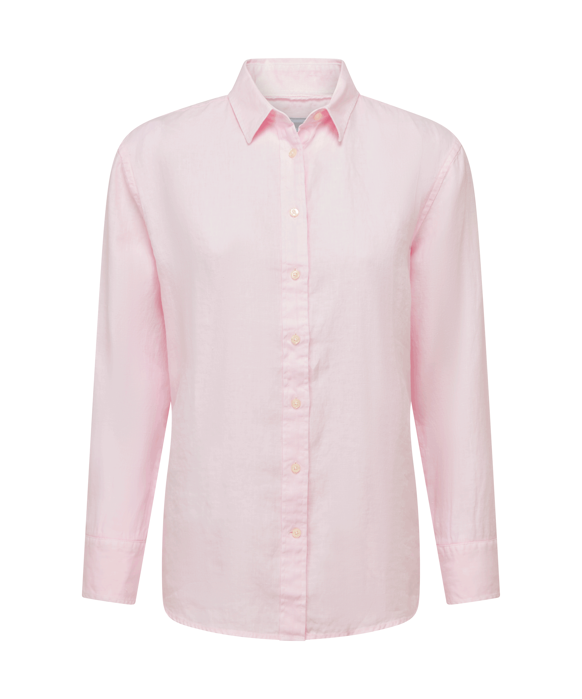 Salthouse Linen Shirt Pale Pink