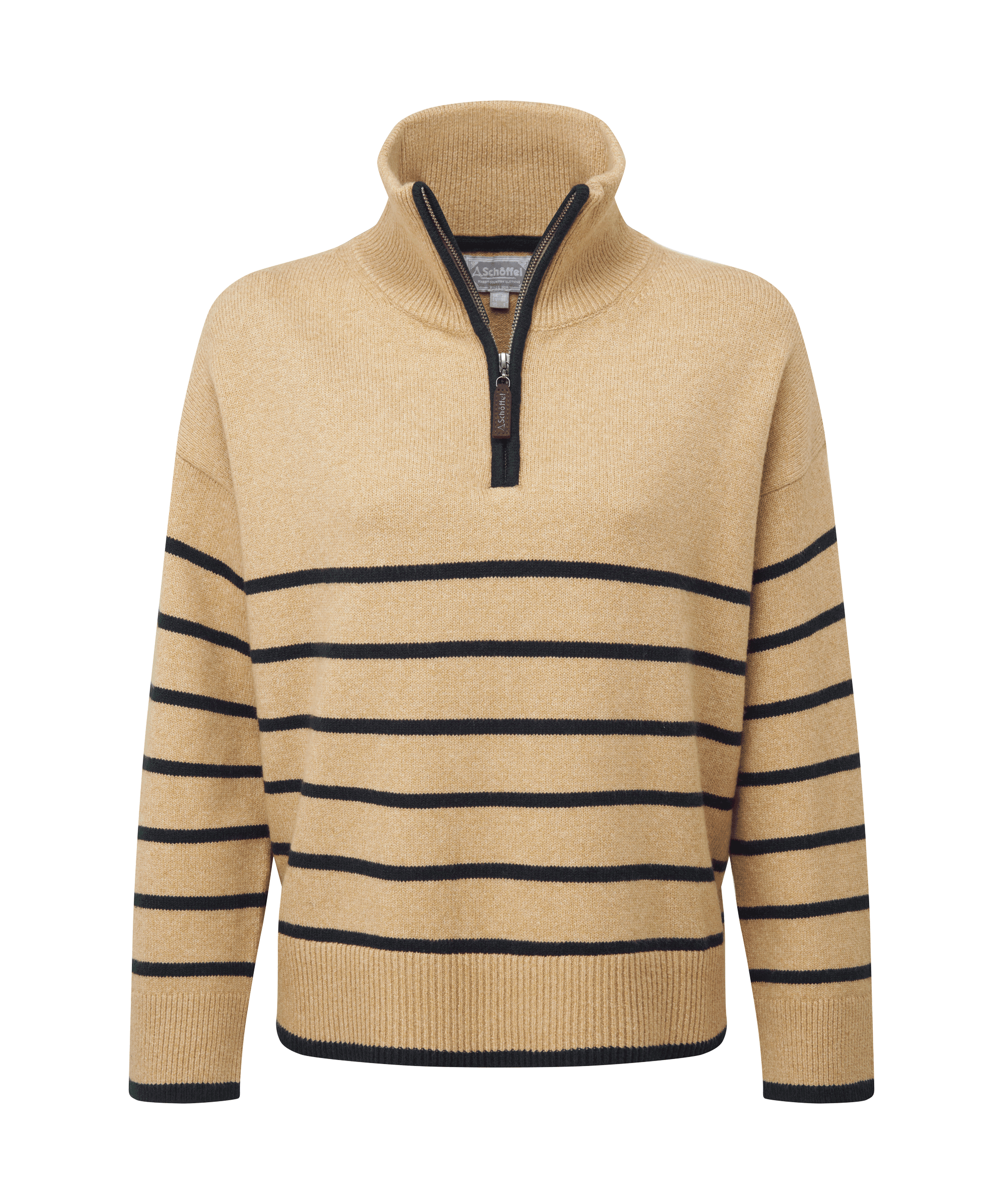 Schöffel Sandsend 1/4 Jumper for Women in Beige